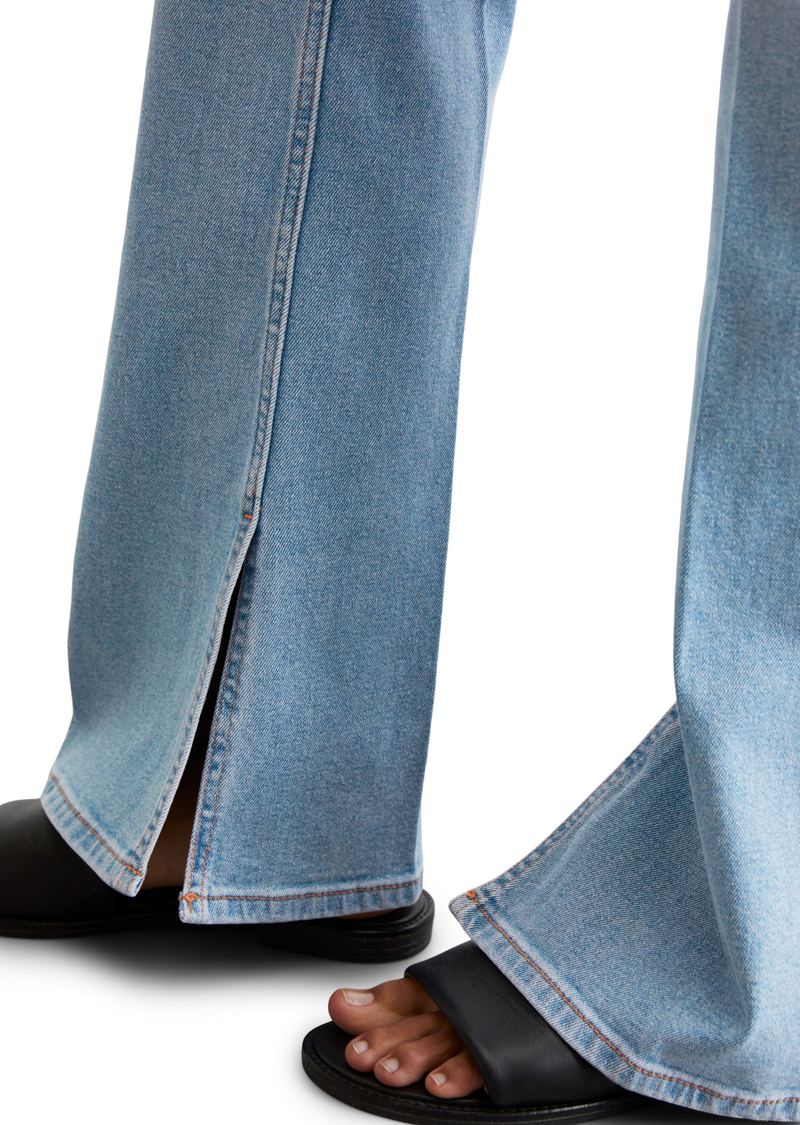 Thumbnail - Marc OPolo Bootcut-Jeans "Kiruna", Schlitze an der Beininnenseite, hohe Leibhöhe