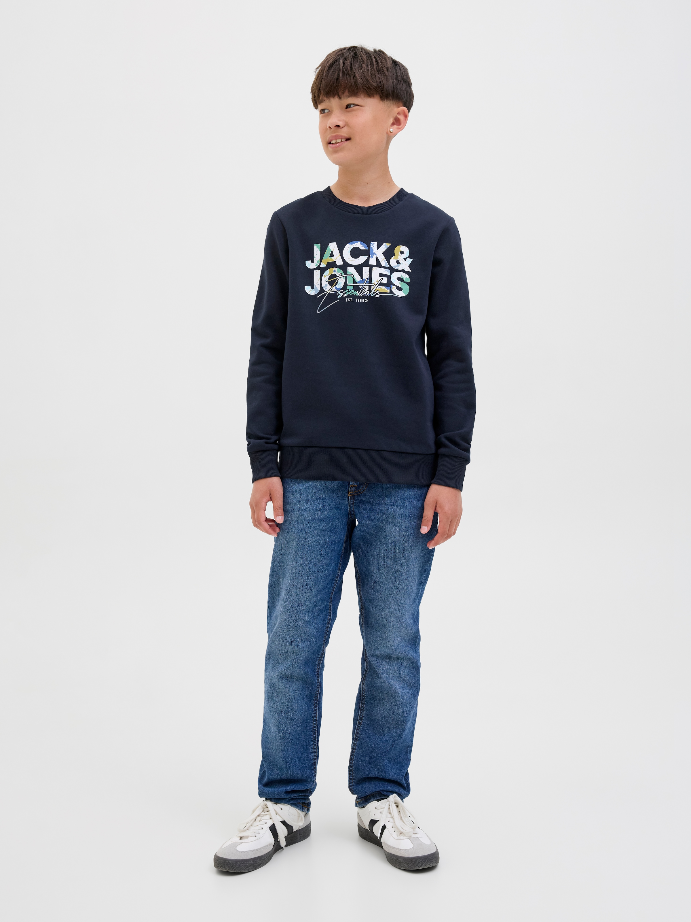 Jack & Jones Junior Sweatshirt »JJGEPLAS SWEAT CREW NECK JNR«