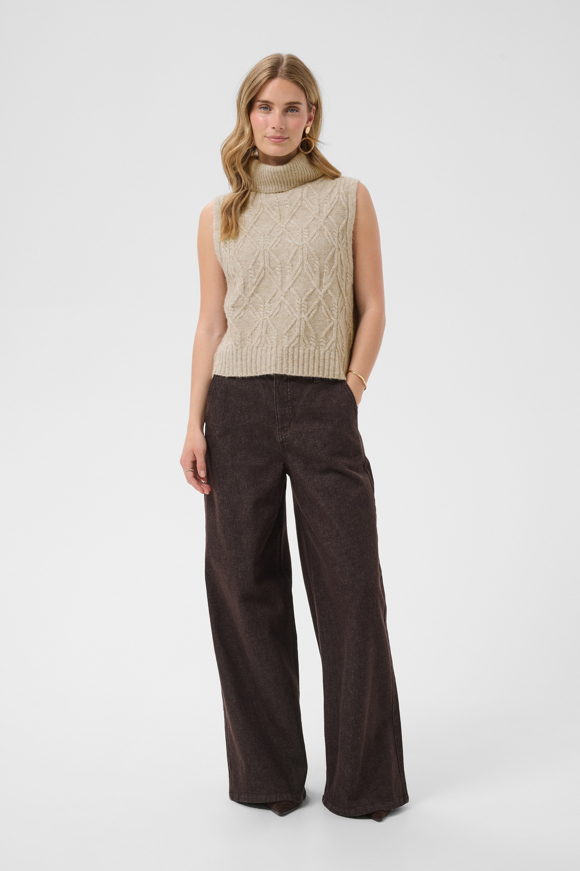 Cream Rollkragenpullover »Damen Rollkragen CRElsie«