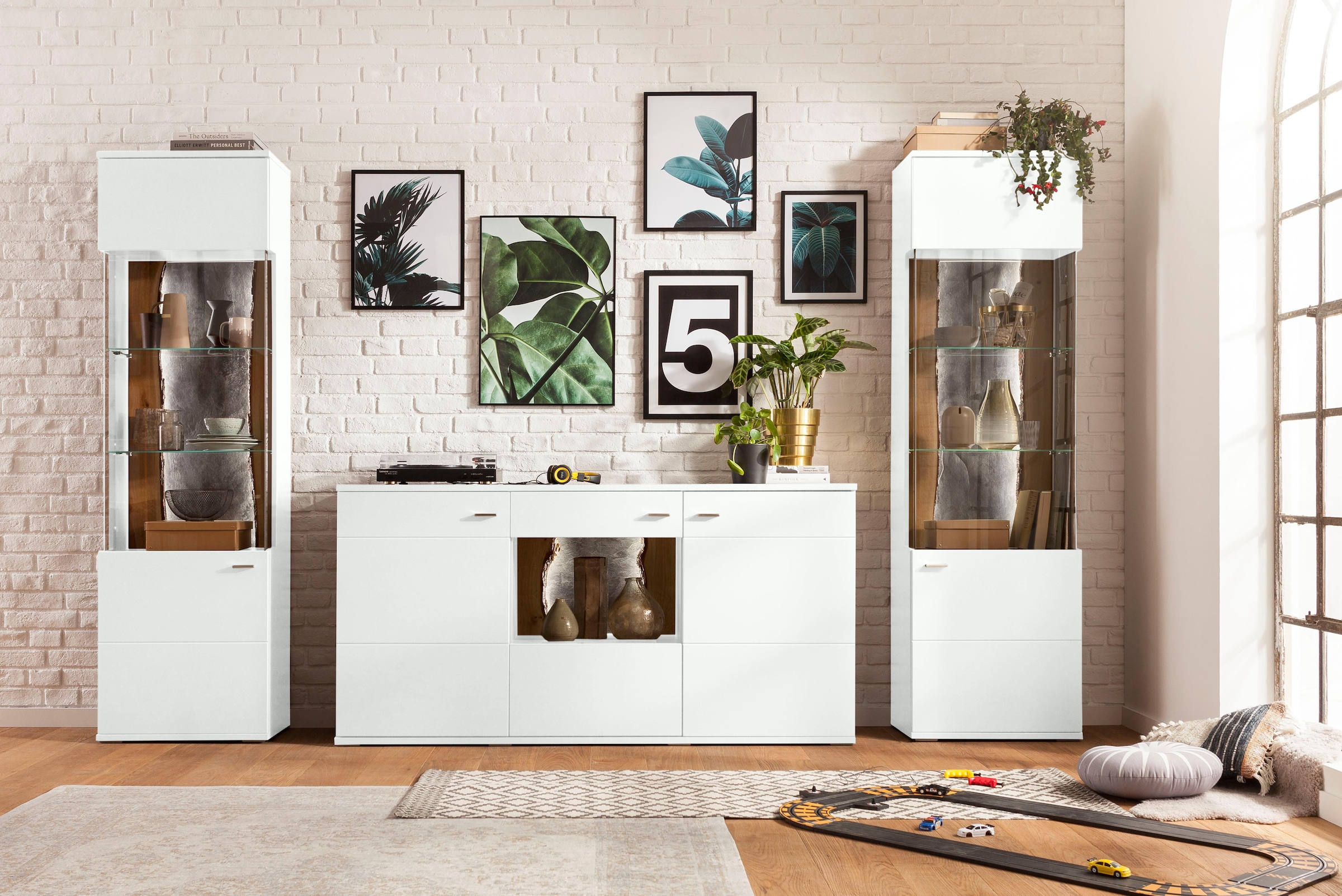 Set One By Musterring Wohnwand Tacoma Set 3 Tlg Kaufen Baur