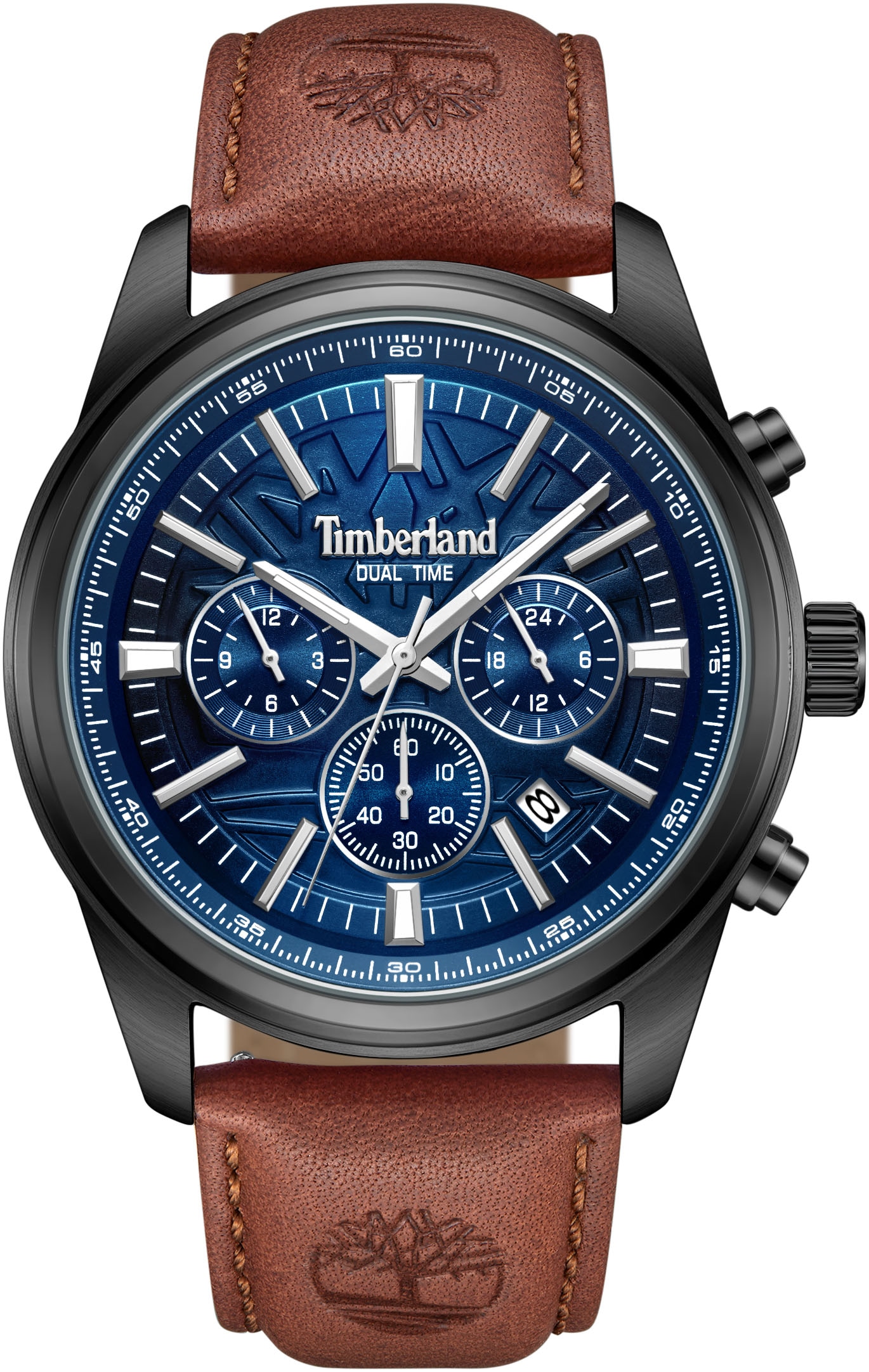 Chronograph »NORTHBRIDGE«, Quarzuhr, Armbanduhr, Herrenuhr, Lederarmband,...