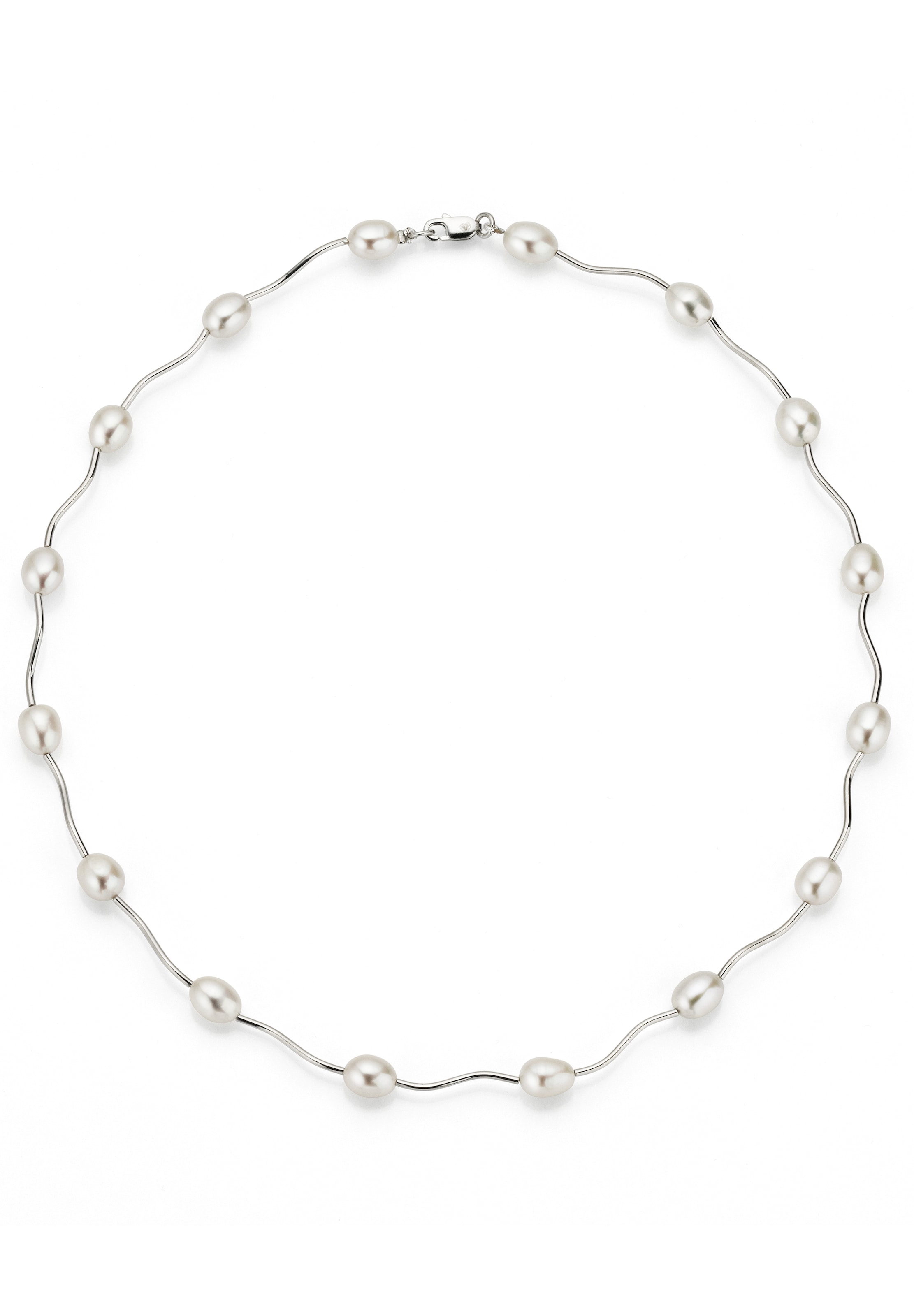 Perlenkette »Schmuck Geschenk Halsschmuck Halskette Halsreif Collier Perle«, Made in...