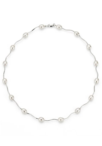 Perlenkette »Schmuck Geschenk Halsschmuck Halskette Halsreif Collier Perle«
