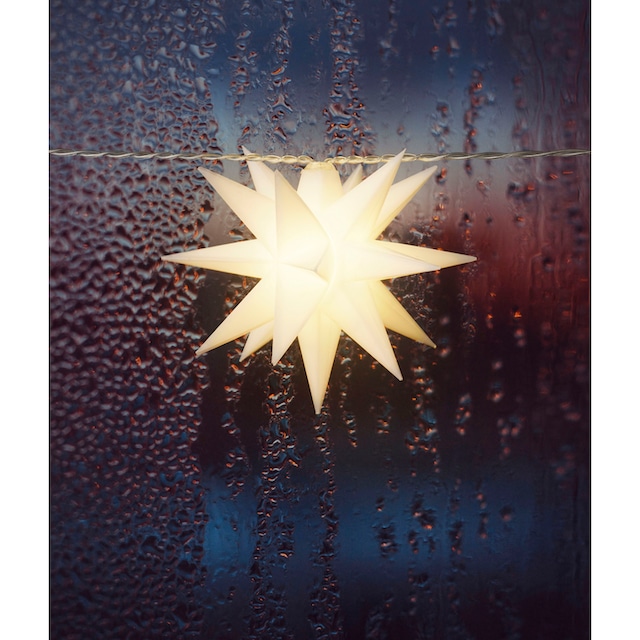 my home LED-Lichterkette »Dion, Weihnachtsbeleuchtung mit Sternen«, 10 St.- flammig, mit Timer, Weihnachtsdeko für den geschützen Außenbereich kaufen |  BAUR