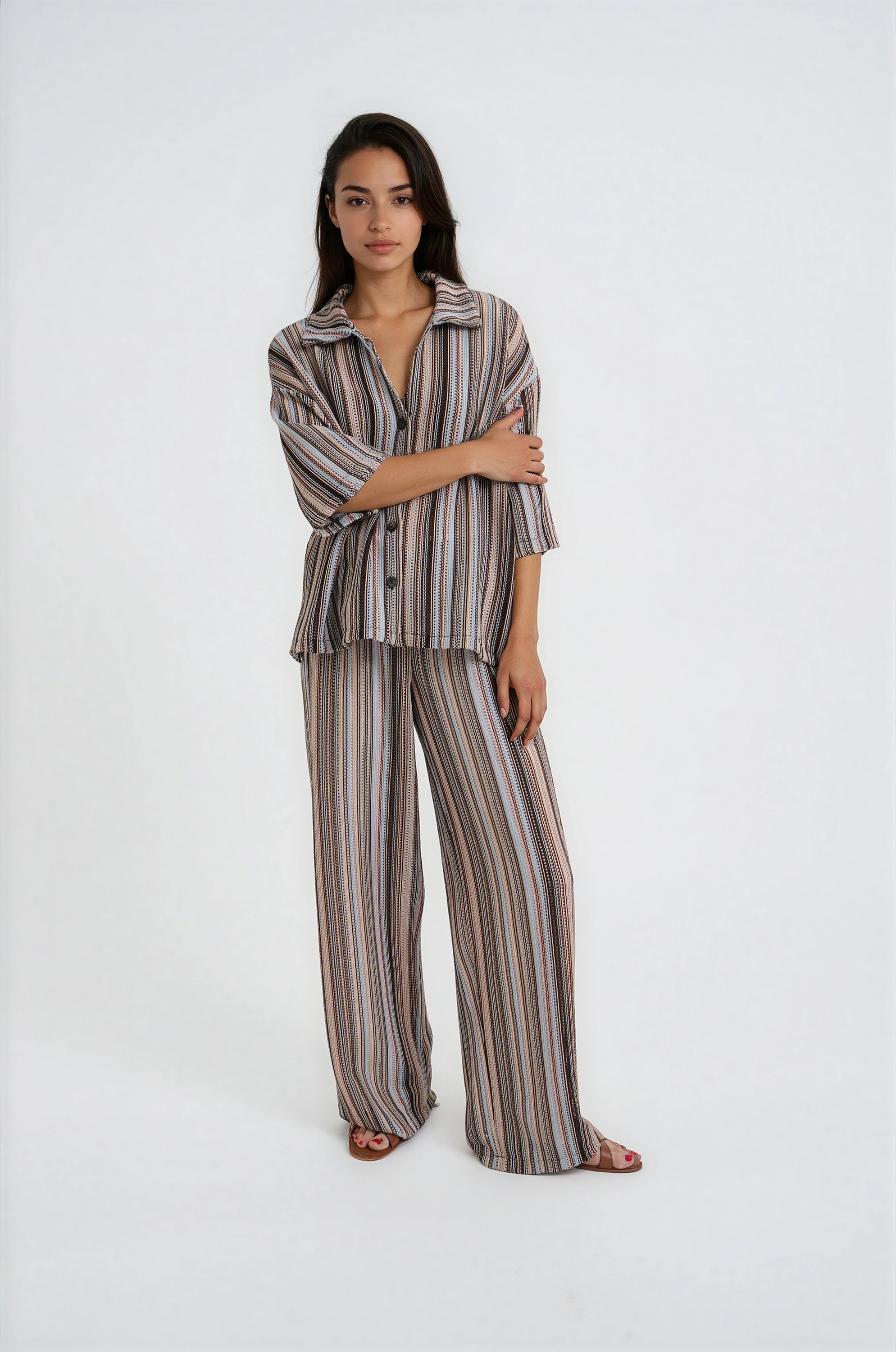 Smith & Soul Schlupfhose  mit weitem Bein