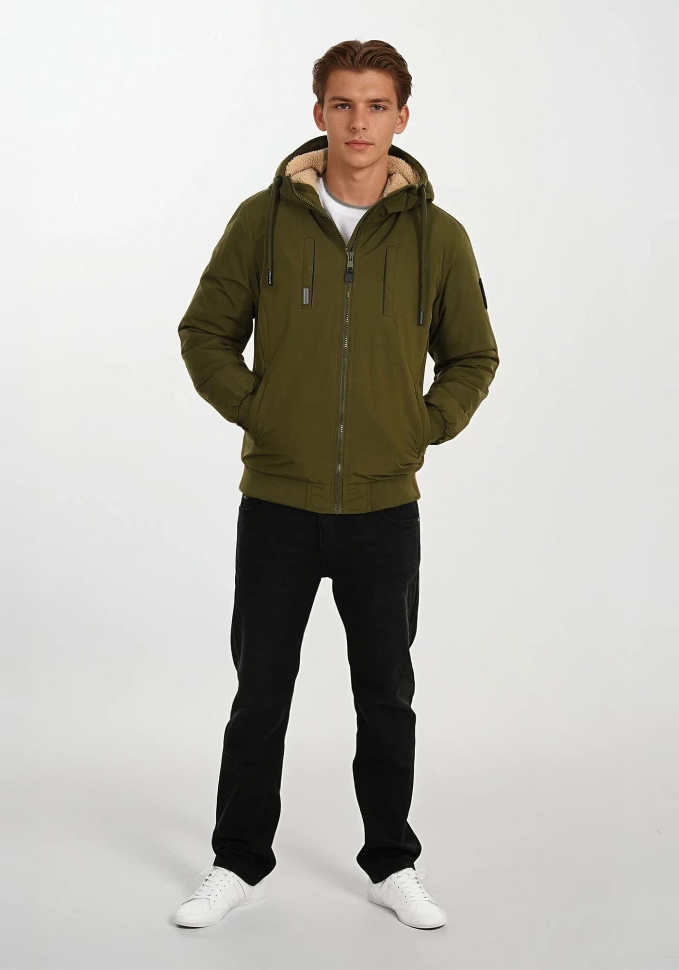 Alessandro Salvarini Winterjacke "ASPedro" innen mit warmem Teddyfell günstig online kaufen