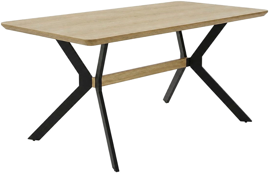 Jockenhöfer Gruppe Esstisch "Nairobi, Tisch (Maße: B160 x T80 x H75,5)" Schweizer Kante