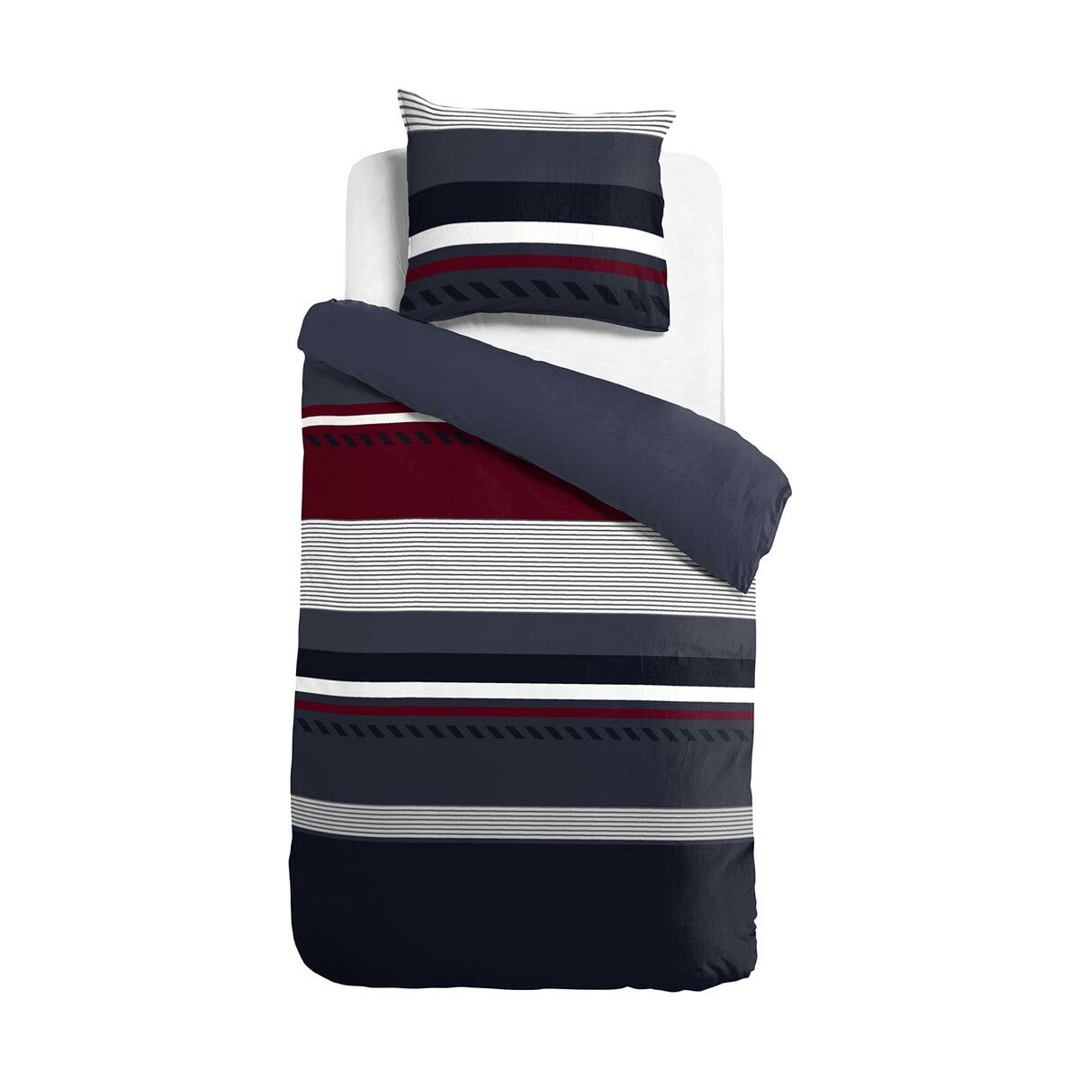 TRAUMSCHLAF Bettwäsche »Mick«, (2 tlg.), ideale Sommerbettwäsche in herrlicher Seersucker Qualität