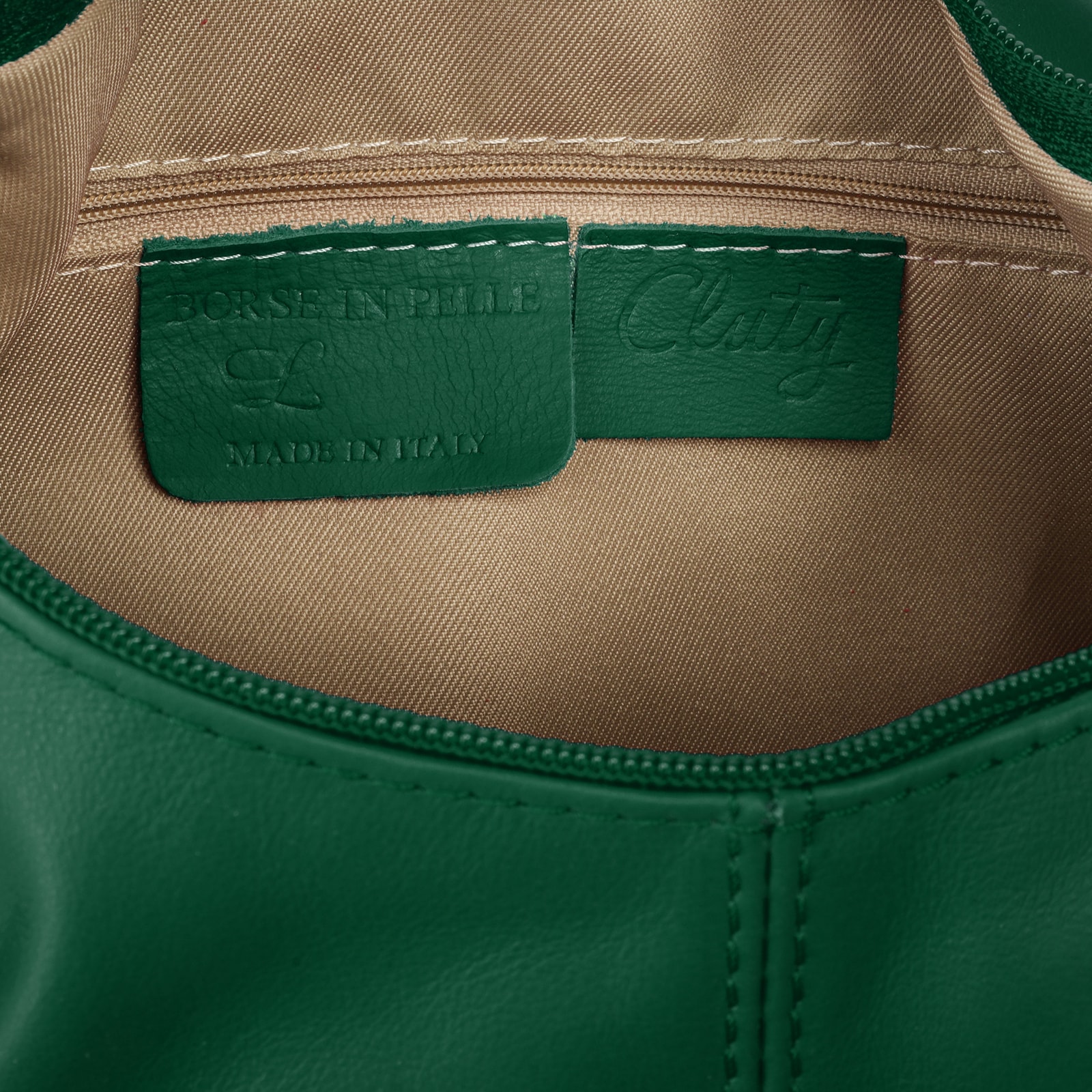 Cluty Shopper, echt Leder, Made in Italy
