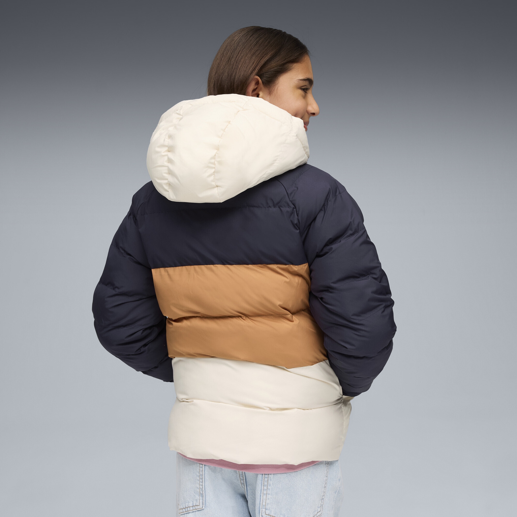 PUMA Winterjacke »Pufferjacke mit Kapuze Jugendliche«