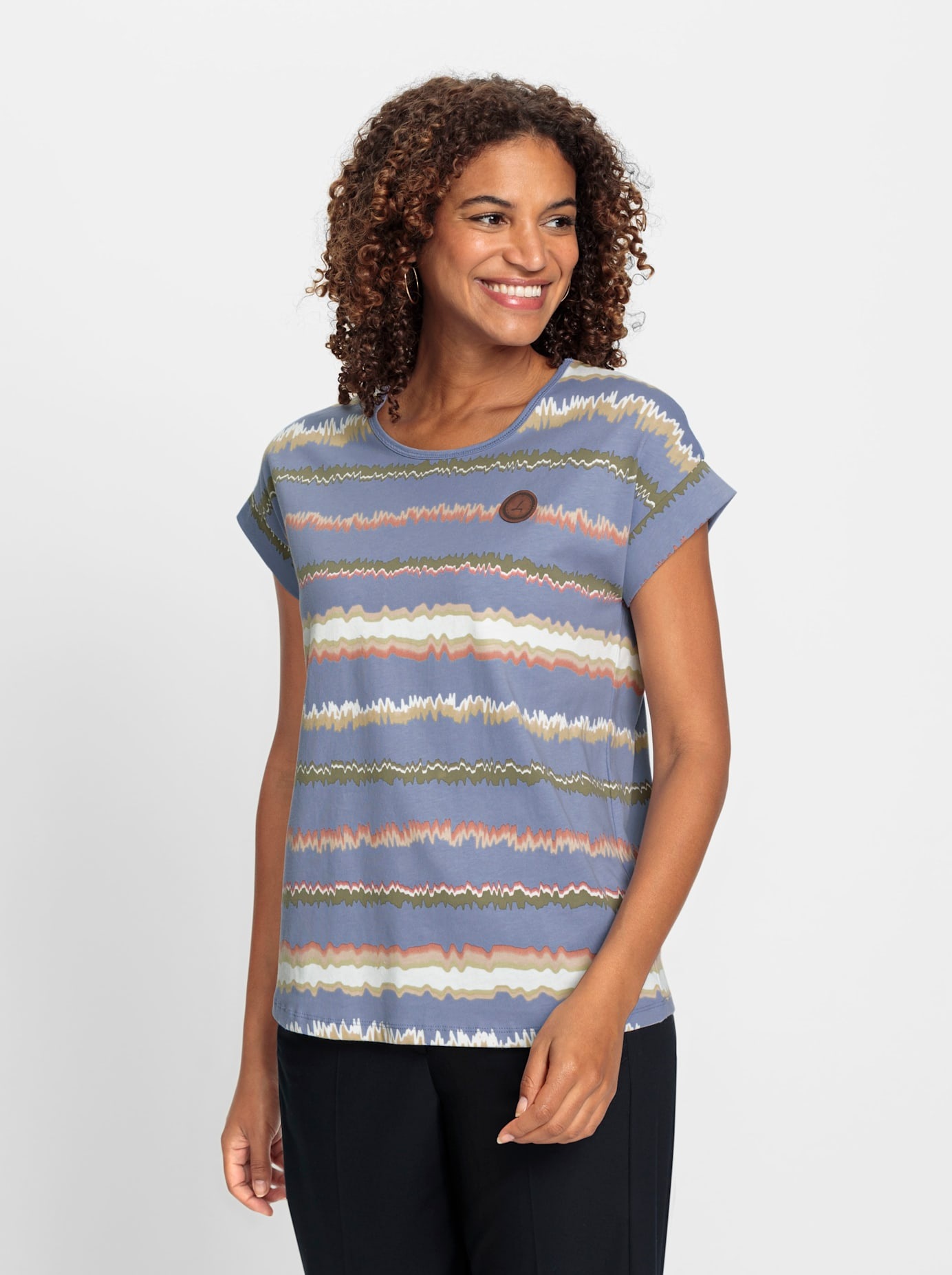Casual Looks Kurzarmshirt "Shirt" 1 Stk. tlg. günstig online kaufen