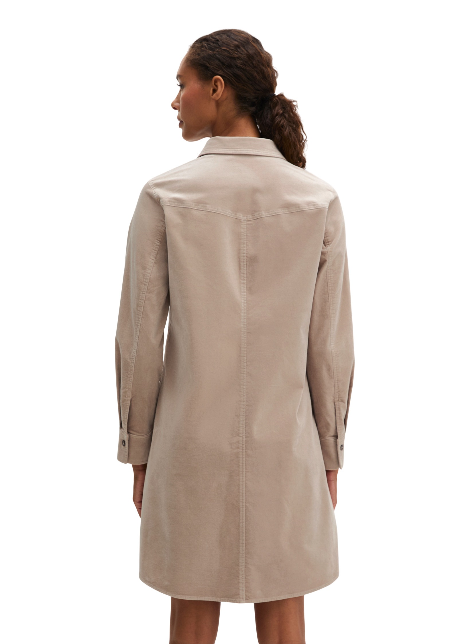 Marc O'Polo Hemdblusenkleid »aus Organic Cotton Stretch«