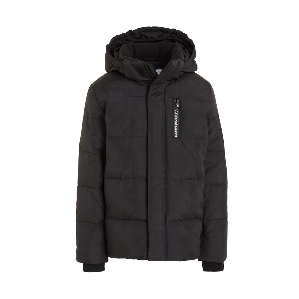 Calvin Klein Jeans Winterjacke »ESSENTIAL PUFFER JACKET«, mit Kapuze