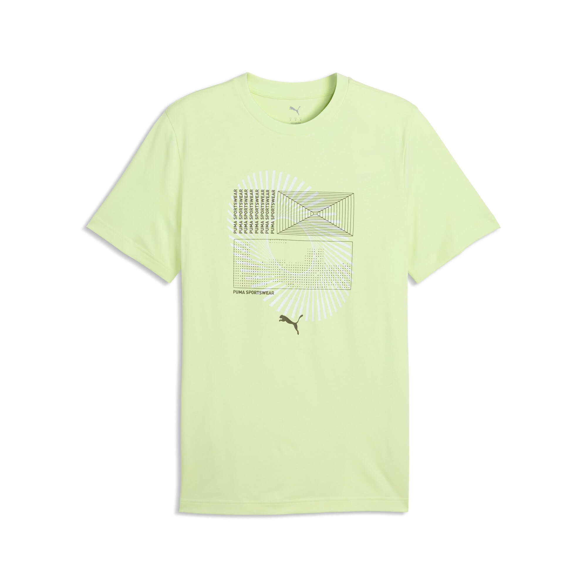 PUMA T-Shirt "Graphic Circular T-Shirt Herren"
