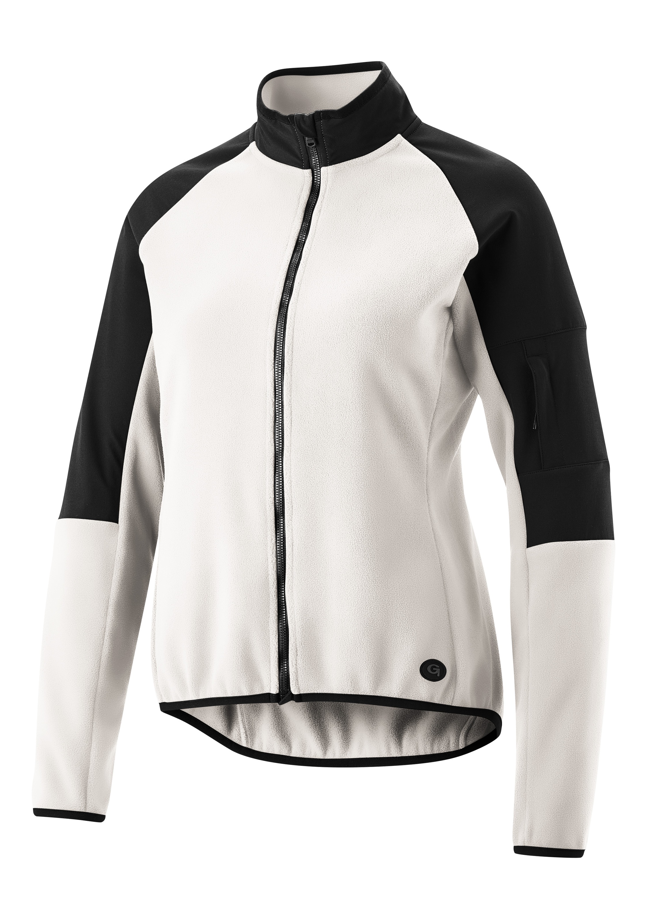 Gonso Radtrikot »Adventure Jersey Fleece W«, Damen Fahrradtrikot langarm, weiches Fleece-Material, Full-Zip Trikot
