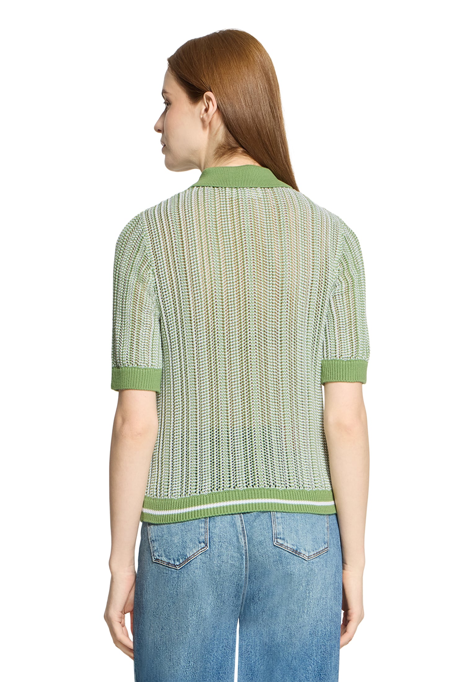 Cartoon Kurzarmshirt »Damen mit Kragen« 1 tlg.