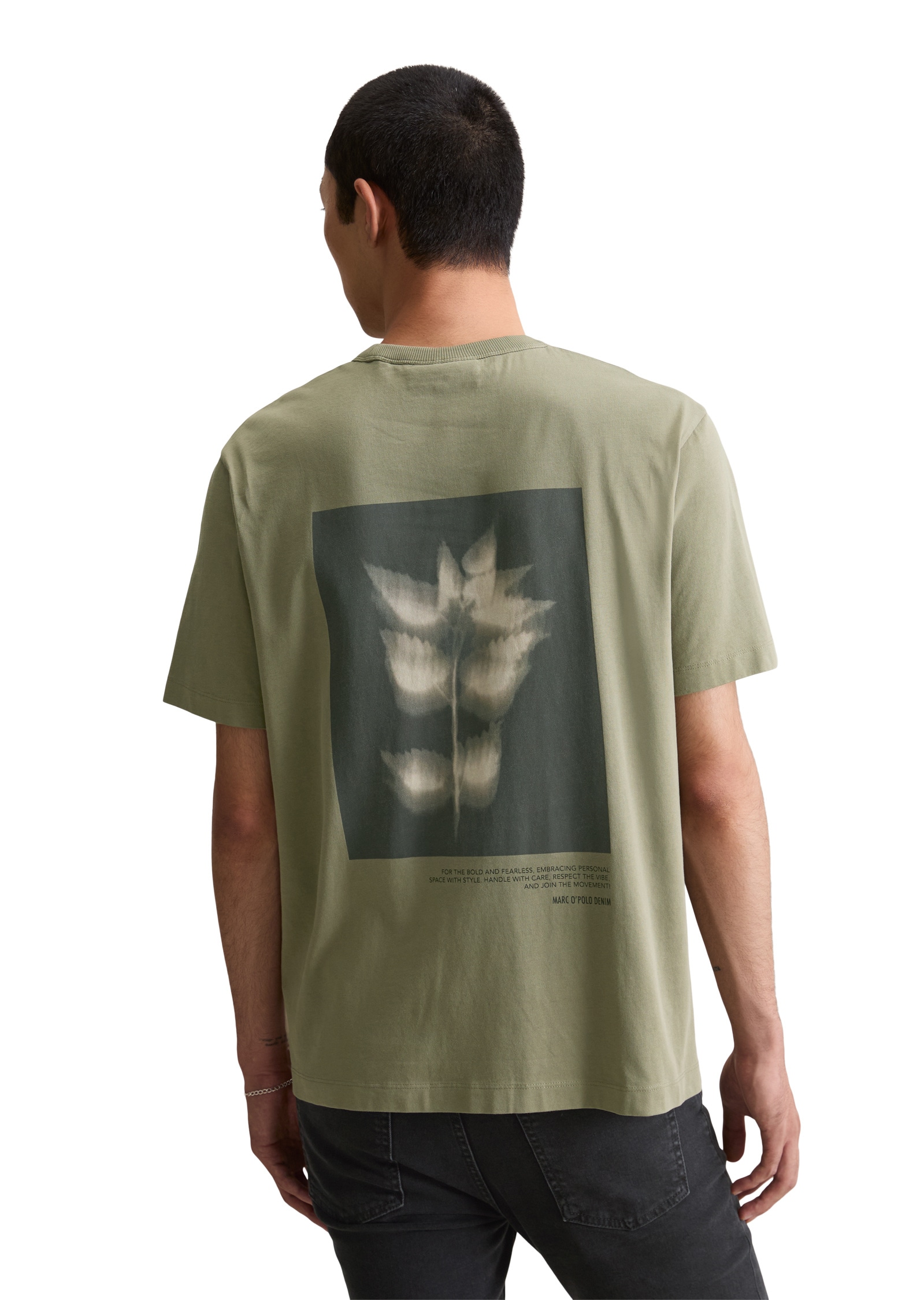 Marc O'Polo DENIM T-Shirt »mit großem Foto-Rückenprint«