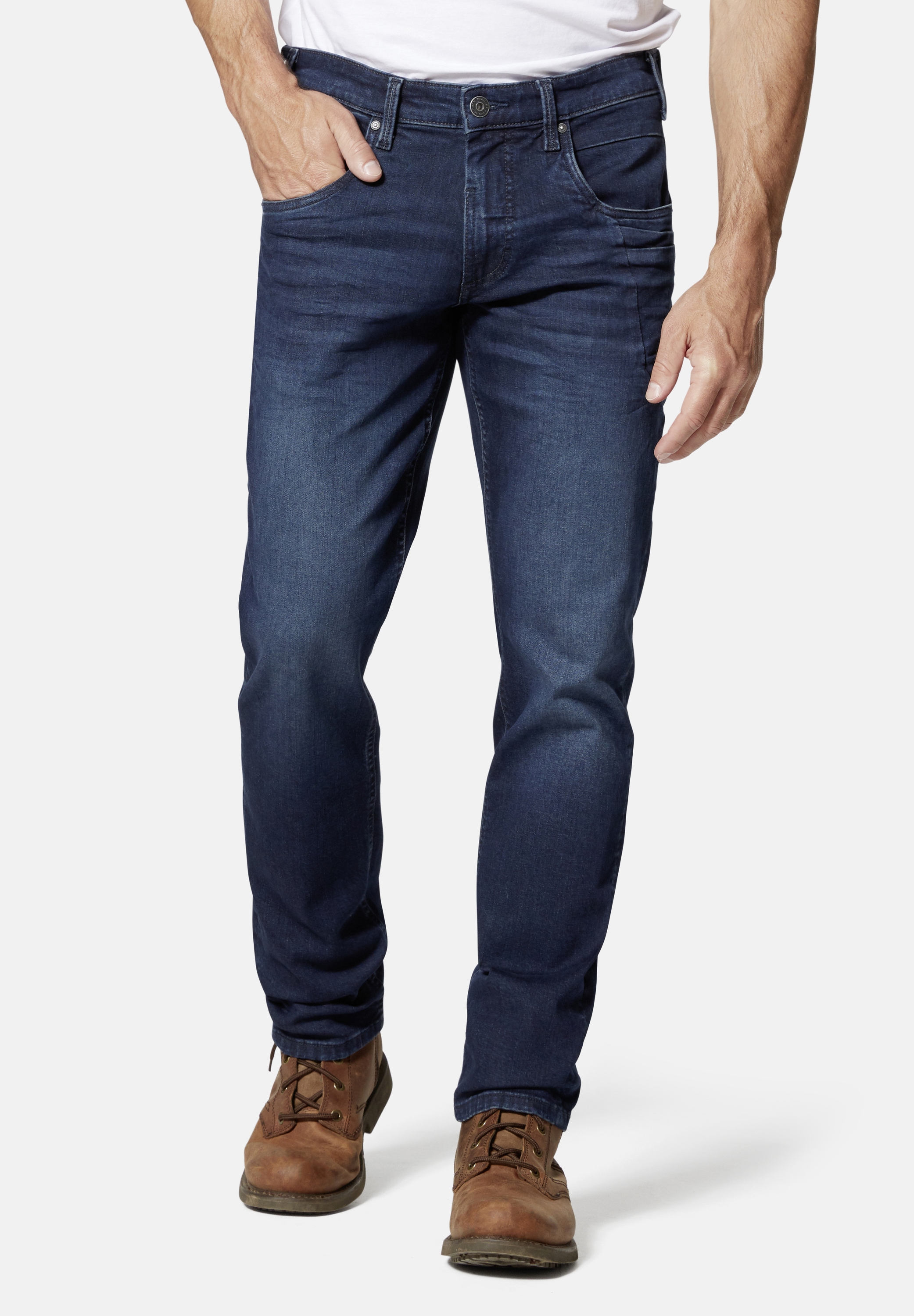 5-Pocket-Jeans »Baxter Denim Relaxed Fit«, Relaxed Fit Casual Clean Wash Denim Jeans...