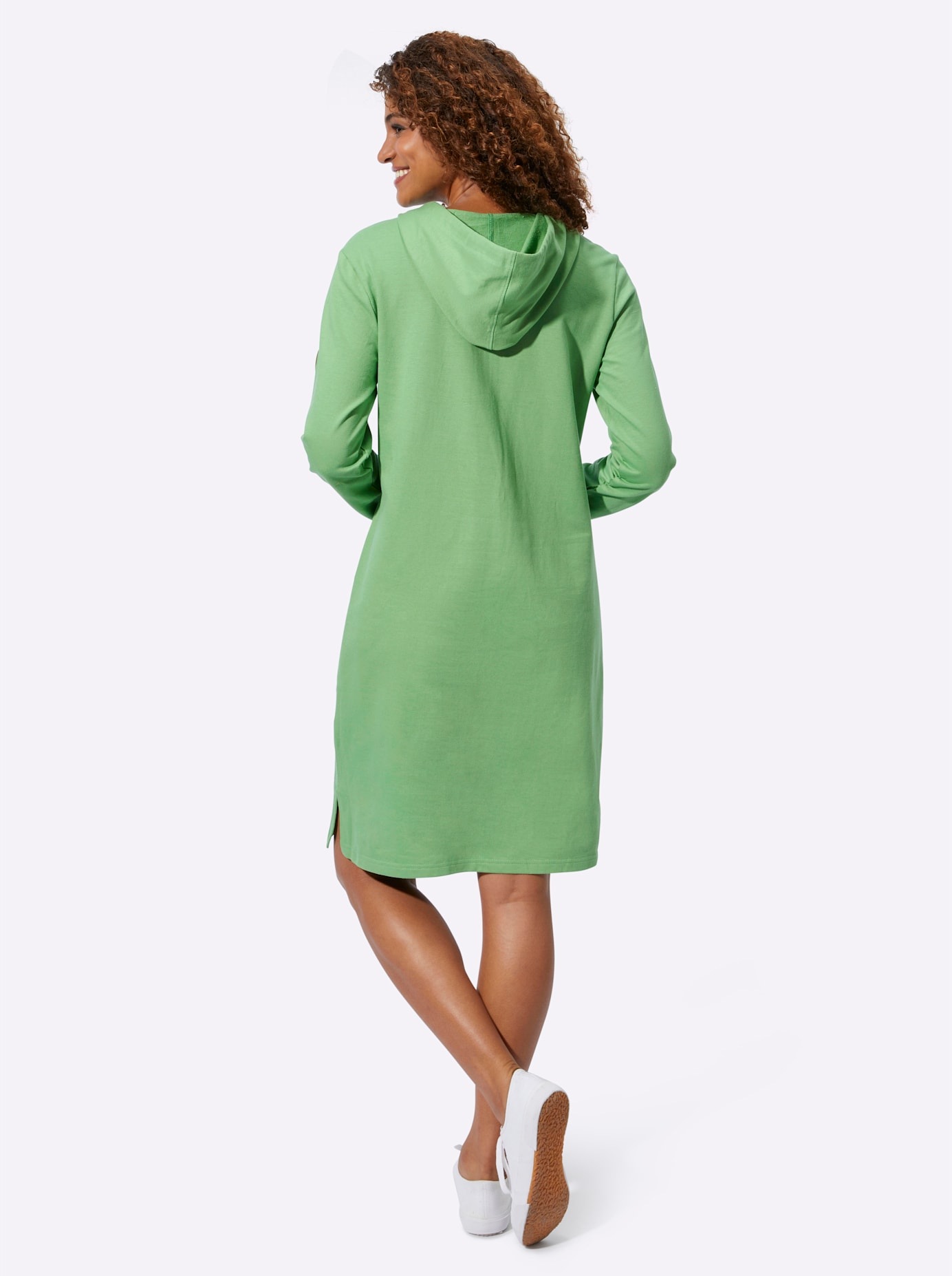 Casual Looks Sweatkleid "Sweatkleid" aufgesetzte Taschen günstig online kaufen
