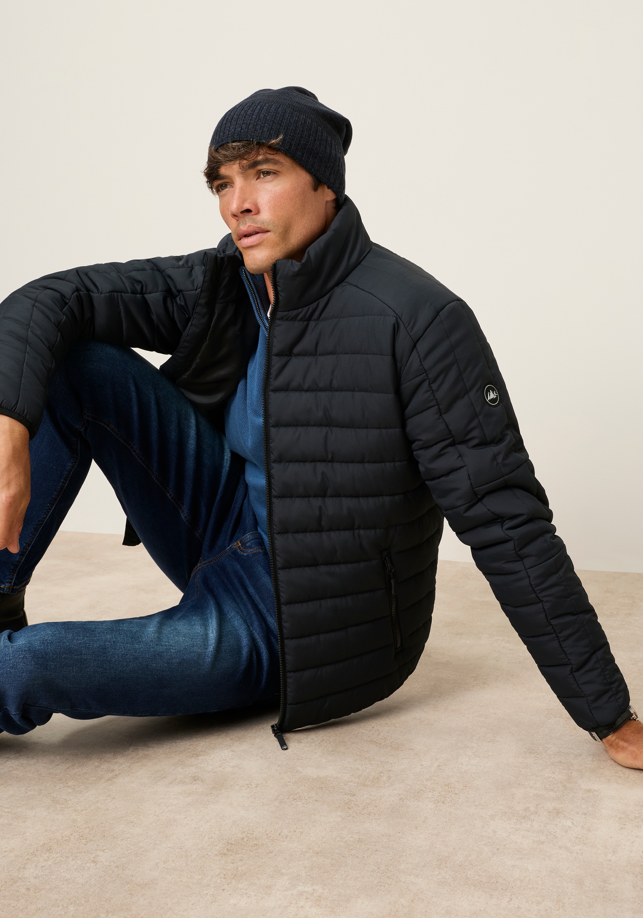 Polarino Steppjacke mit Stehkragen Übergangsjacke
