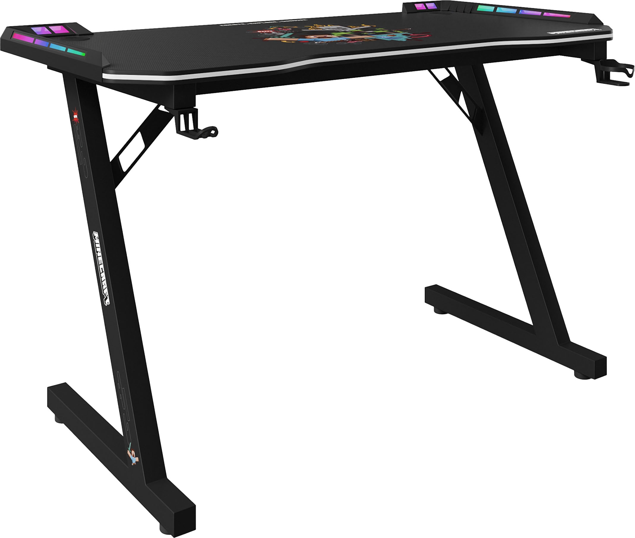 Phoenix Gamingtisch inkl RGB LED Beleuchtung