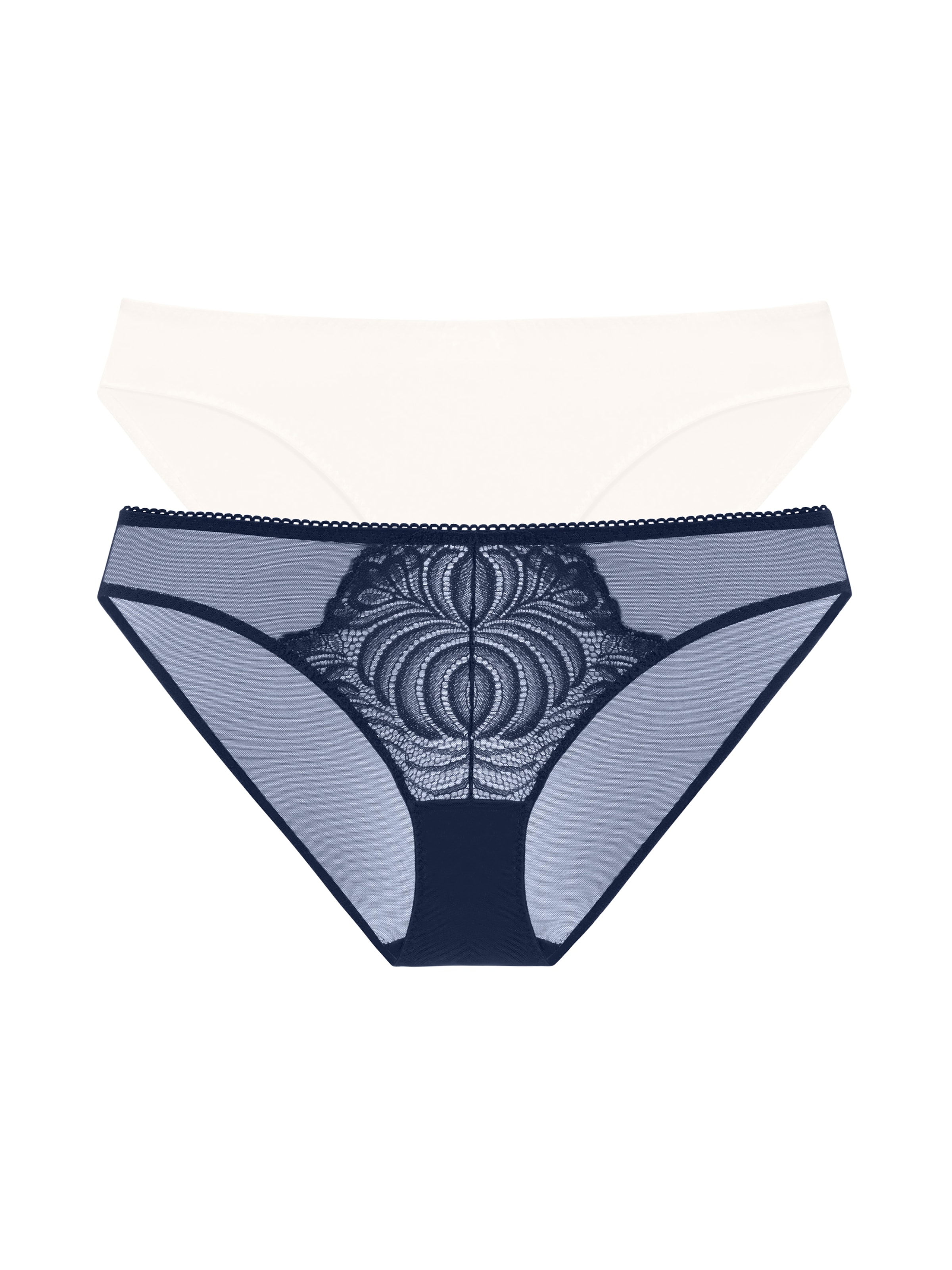 Dorina Slip "Lincoln 2PP Brief" elastisch, Spitze, Mesh, feminin