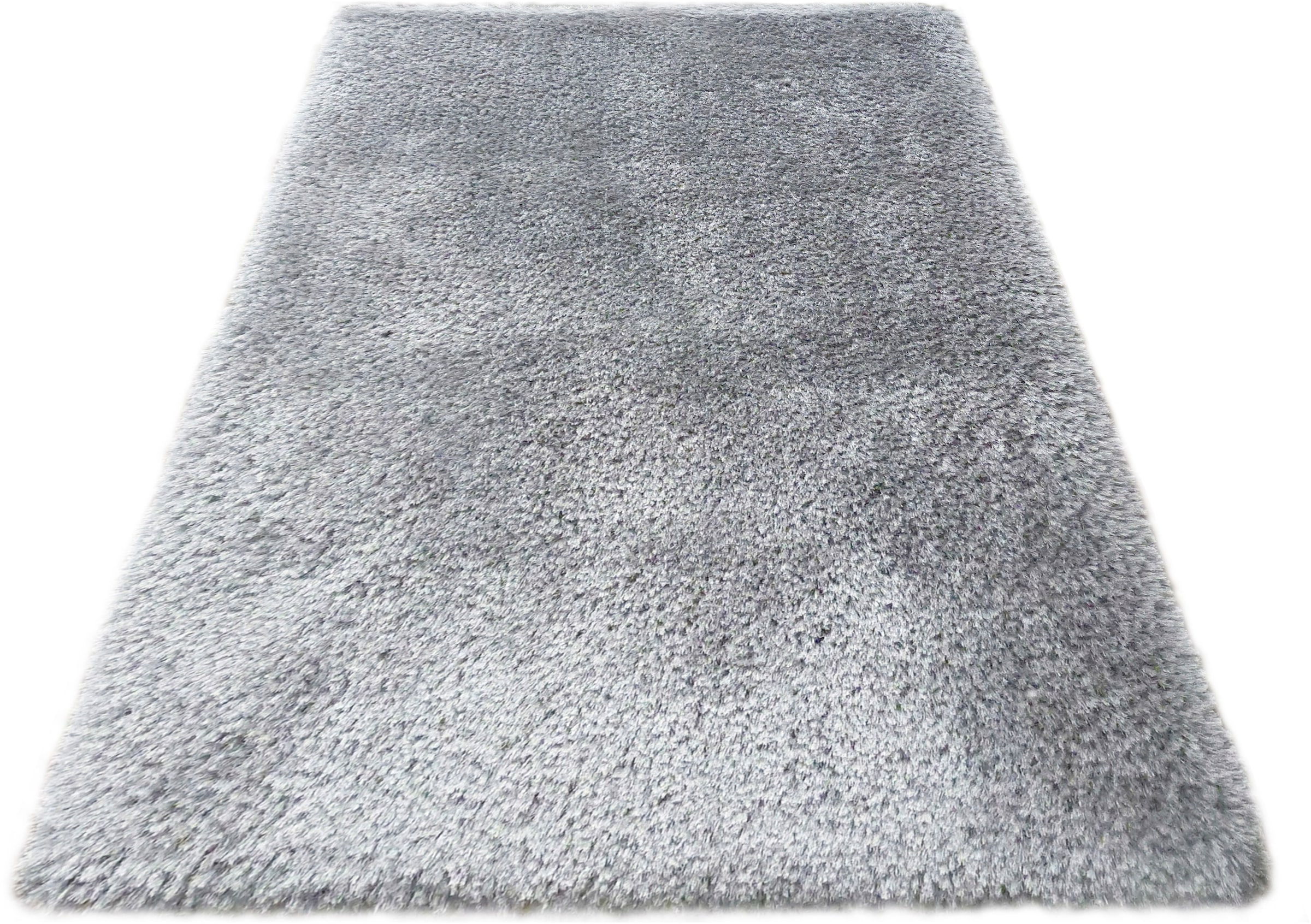 Hochflor-Teppich »Micro exclusiv Teppich, sehr hoher Flor, weich durch Mikrofaser«,...