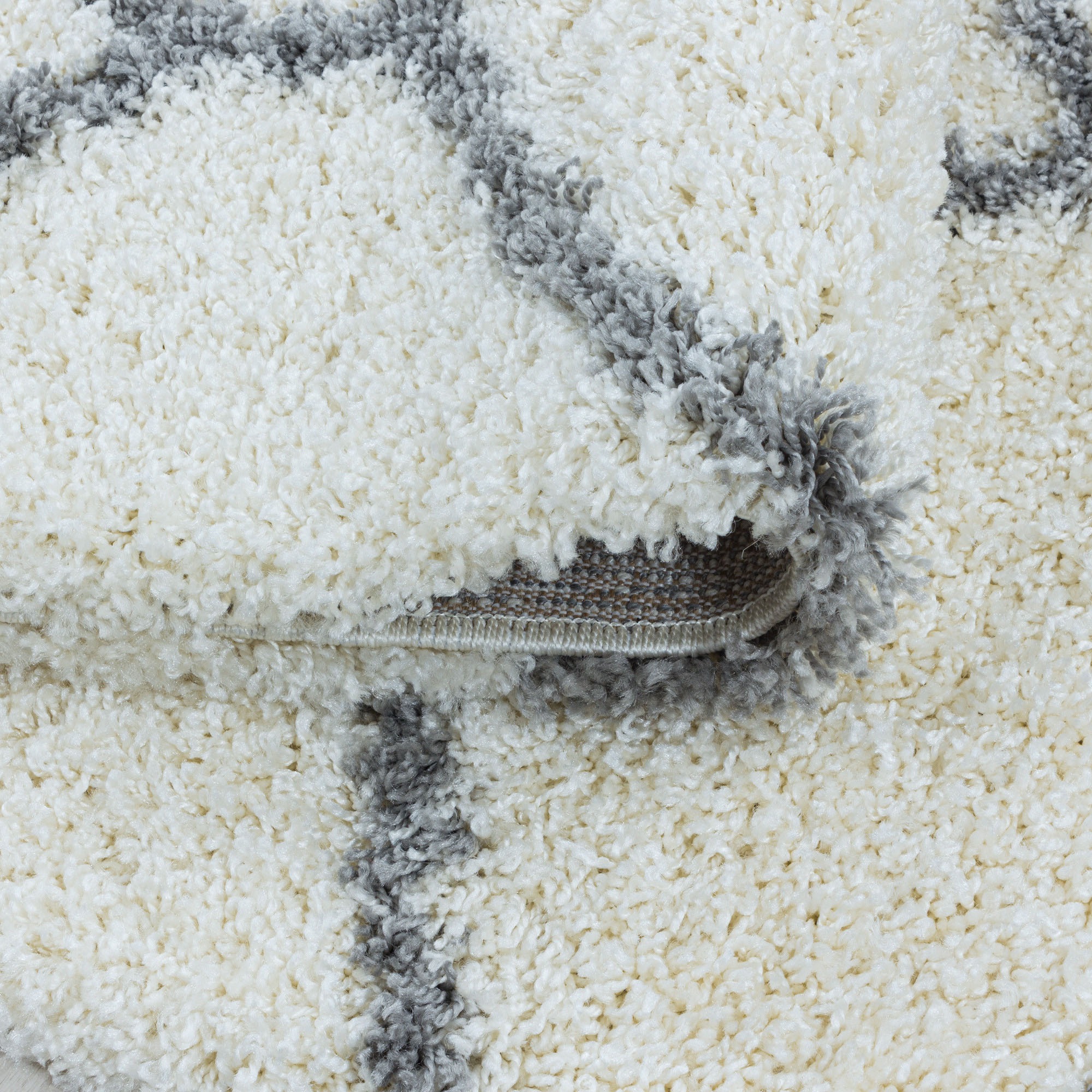Ayyildiz Teppiche Hochflor-Teppich »SALSA 3201«, rechteckig, 50 mm Höhe, auch in rund, Pflegeleicht / Strapazierfähig / Shaggy/ Wohnzimmer