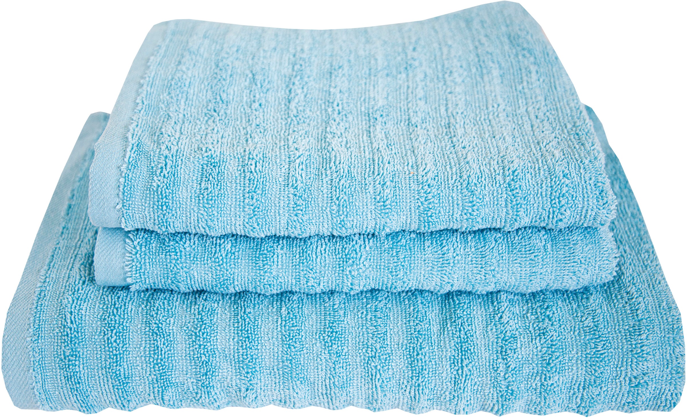 Dyckhoff Handtuch Set "Wellenstreifen" 3 Stk. Frottier 2 Handtücher (50x100 günstig online kaufen