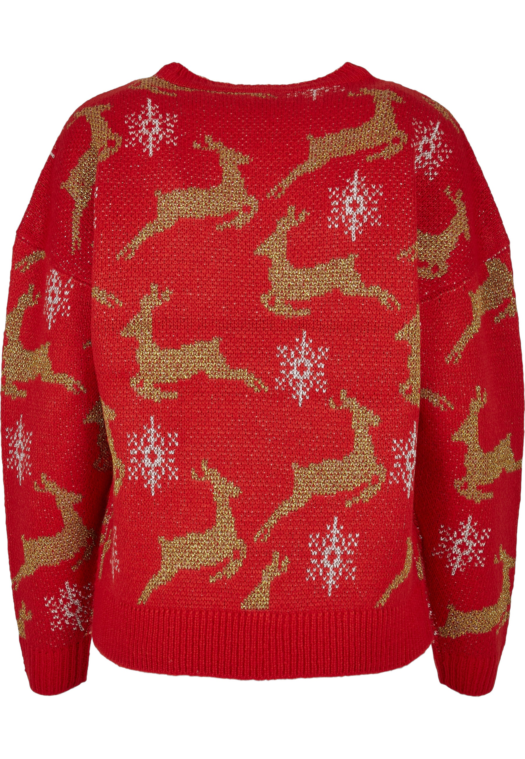 URBAN CLASSICS Sweatshirt »Urban Classics Damen Ladies Oversized Christmas Sweater«, 1 Stk.
