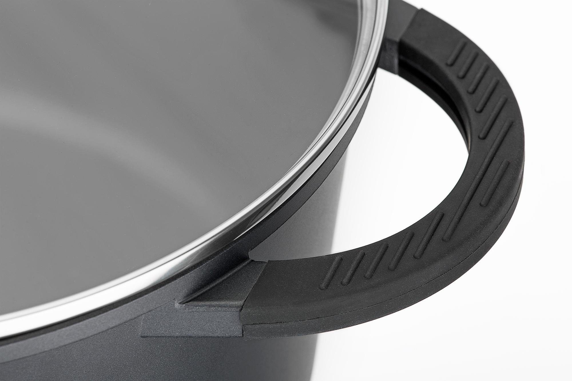 Thumbnail - GSW Kochtopf "SilcoGuss noir" 1 Stk. tlg. Aluminiumguss