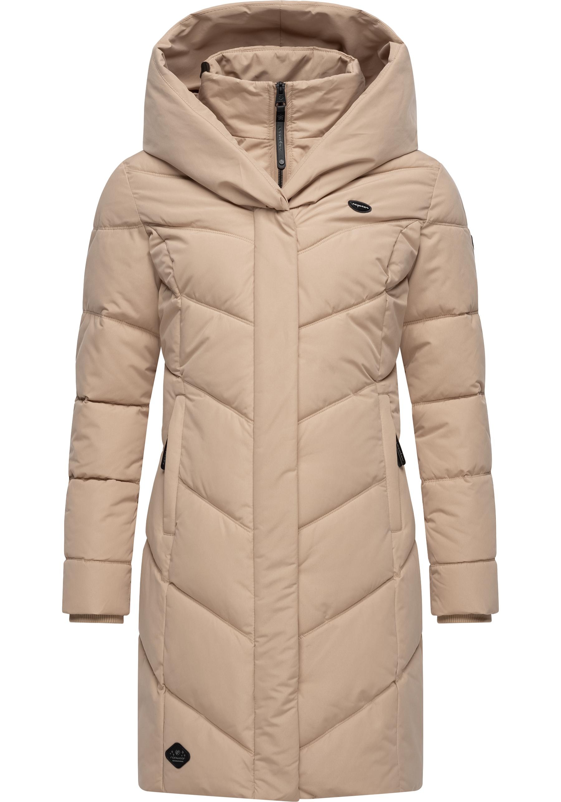 Ragwear Steppmantel »Natalka«, stylischer, gesteppter Winterparka mit gefütterter Kapuze