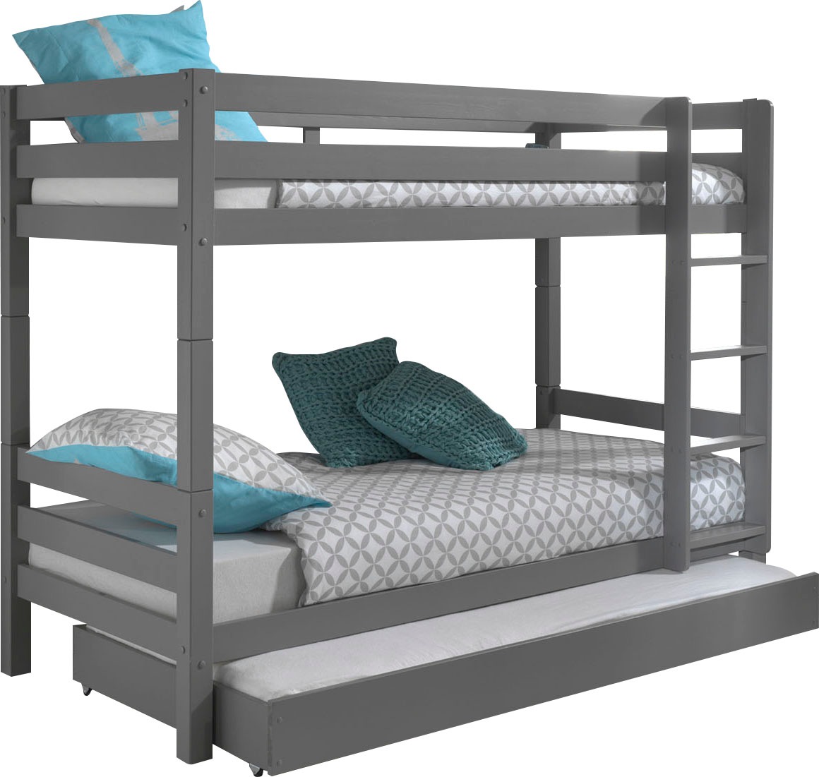 Vipack Etagenbett »Pino«, (Made in Europe), wahlweise mit Bettschublade