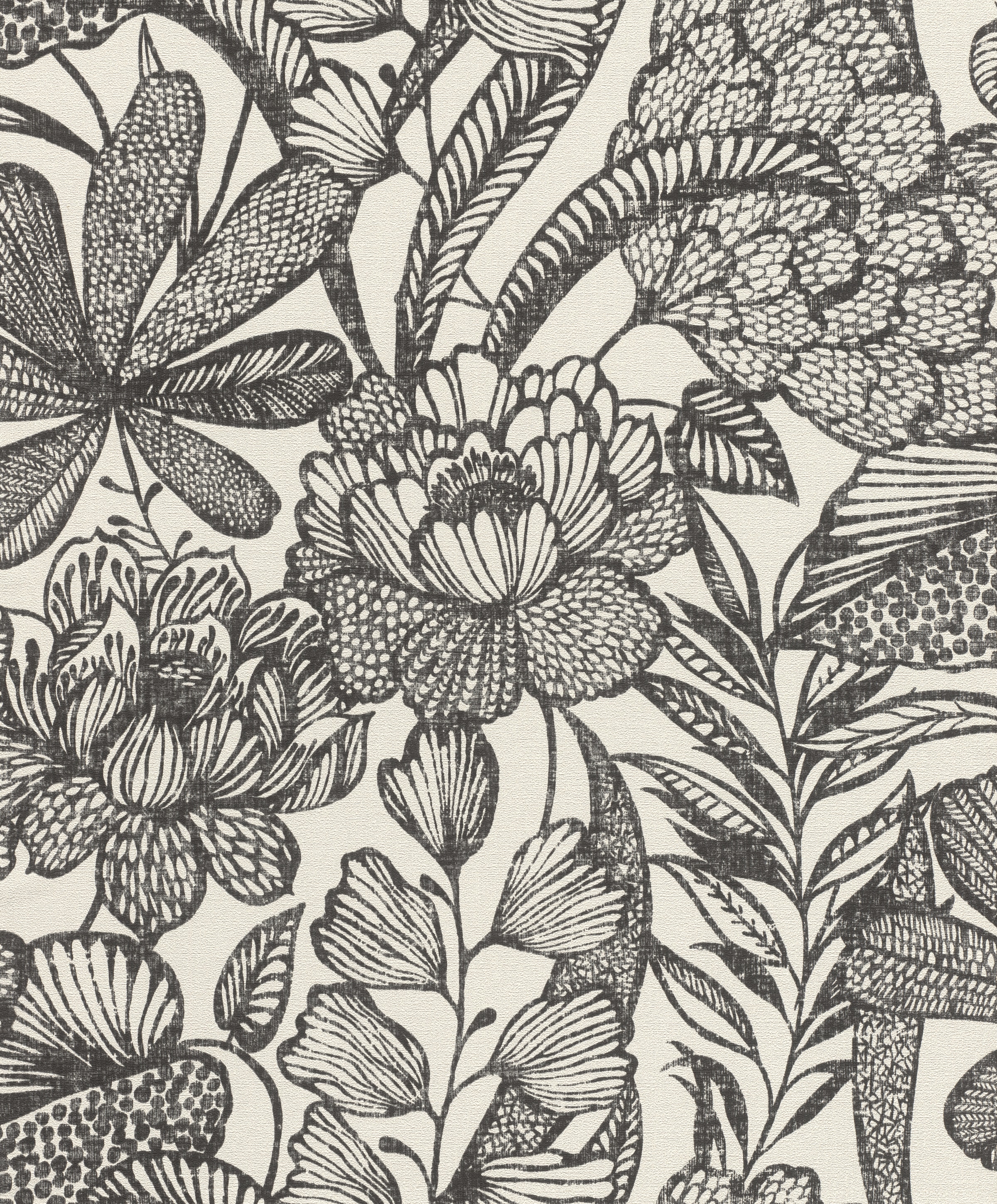Rasch Vliestapete »Vliestapete Lirirco 555325«, botanisch