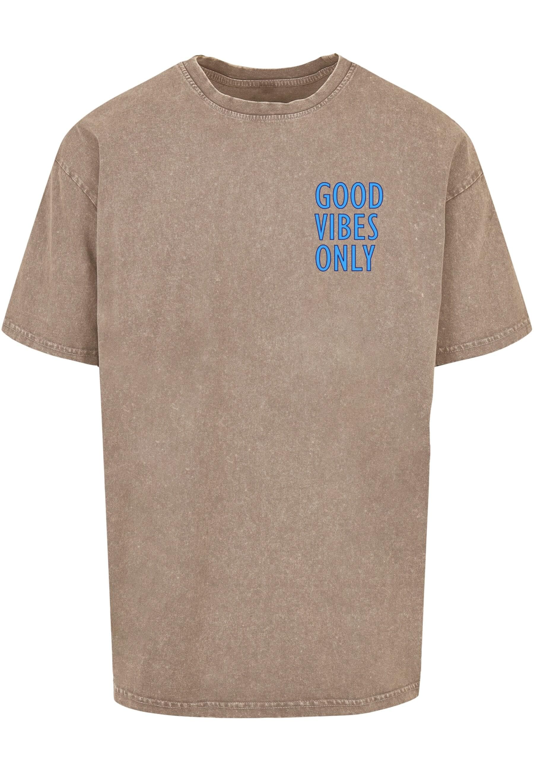 Merchcode T-Shirt "Merchcode Herren Good Vibes Only Acid Washed Heavy Overs günstig online kaufen