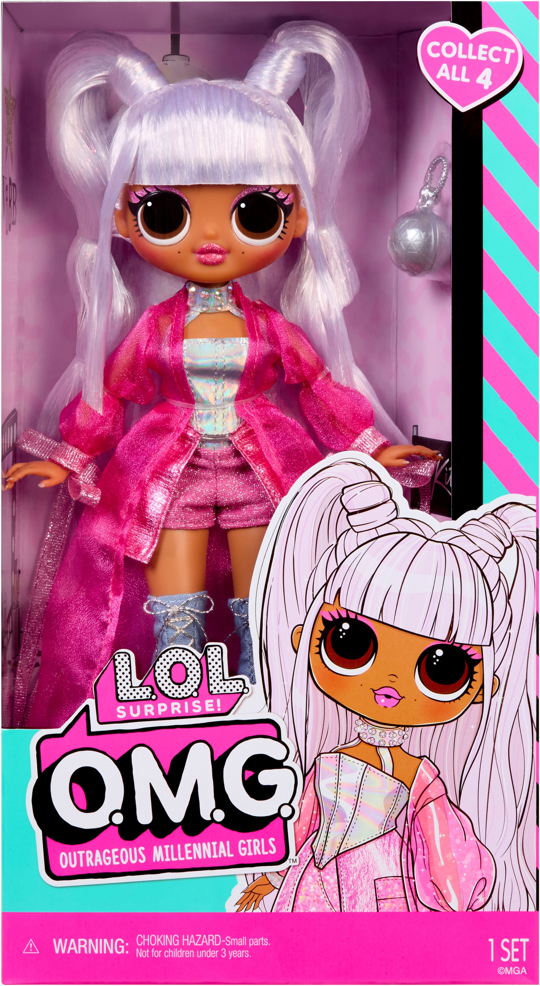 L.O.L. SURPRISE! Anziehpuppe »L.O.L. Surprise OMG Entry Doll - Kitty K«