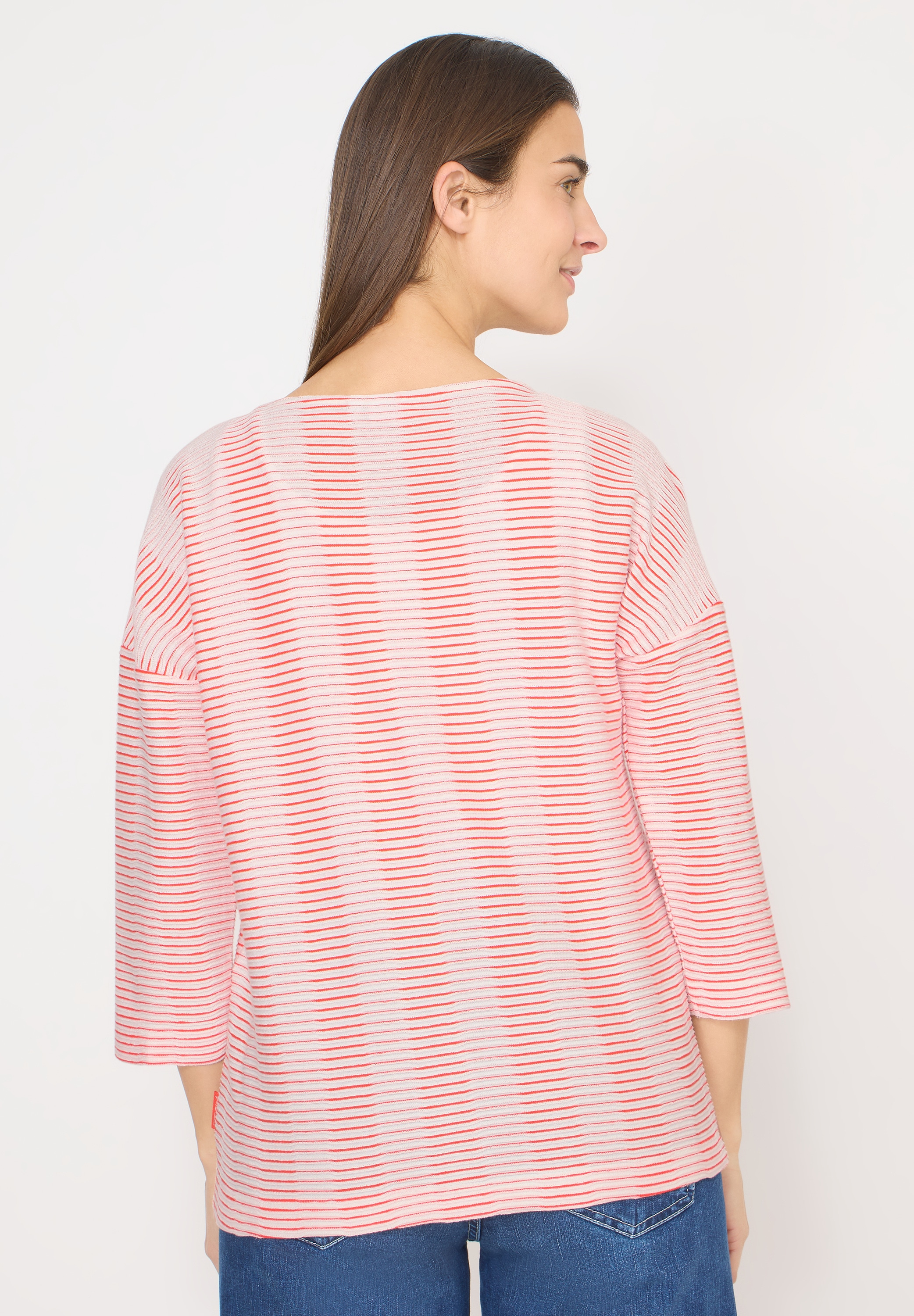 Cecil Langarmshirt mit U-Boot-Ausschnitt