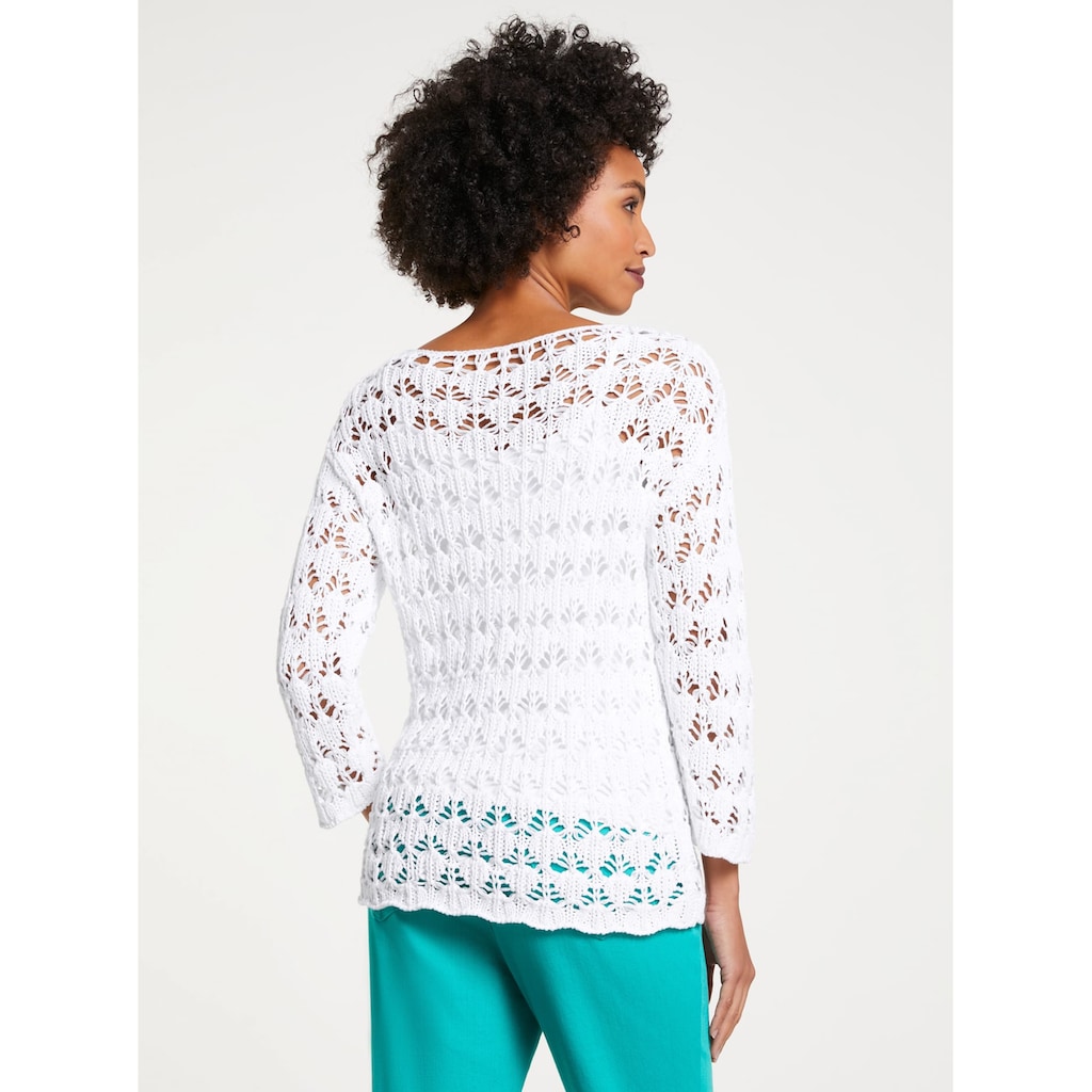 LINEA TESINI by heine Rundhalspullover »Pullover«