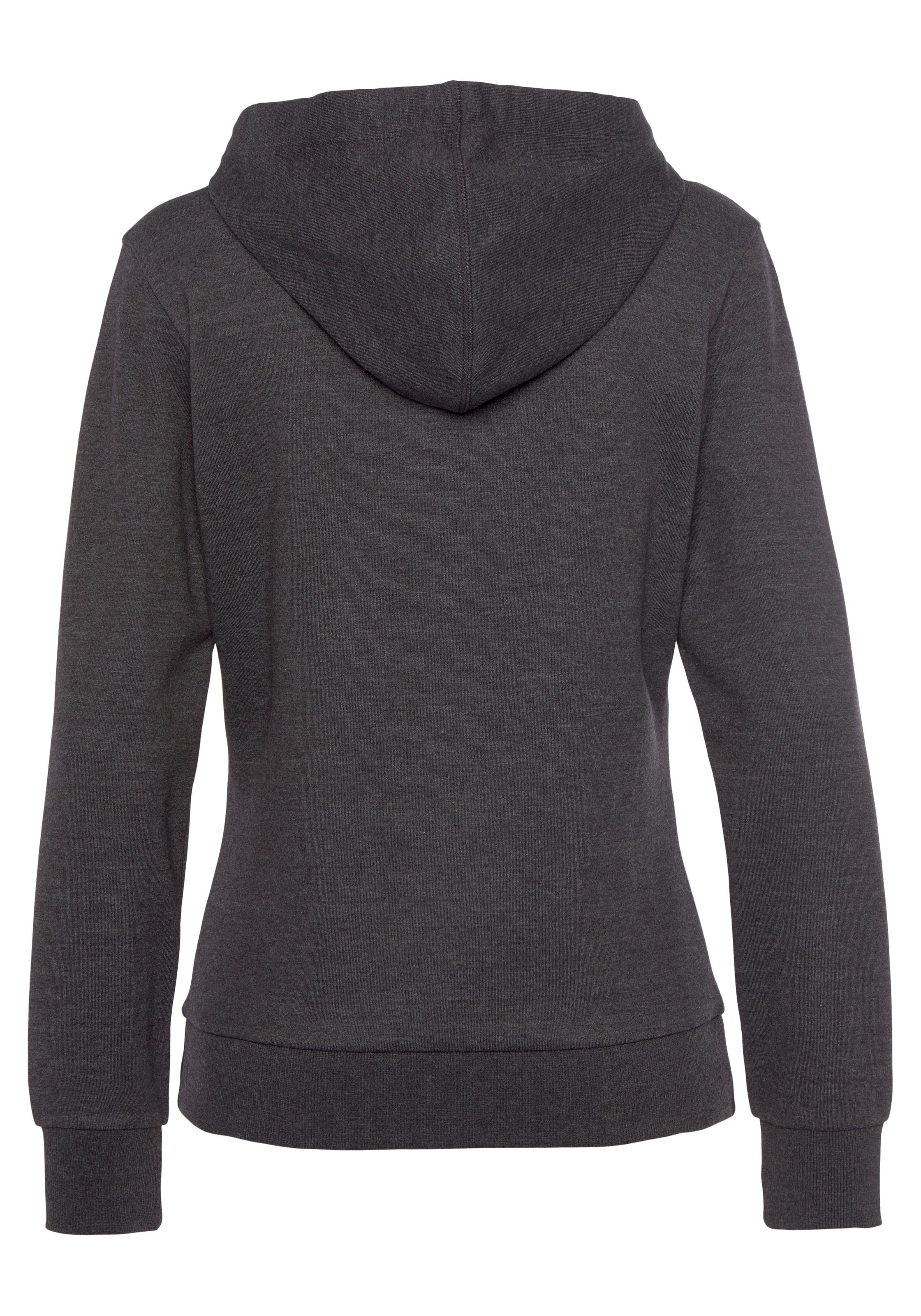 Bench. Loungewear Kapuzensweatshirt, mit glänzender Logostickerei, Loungewear, Loungeanzug