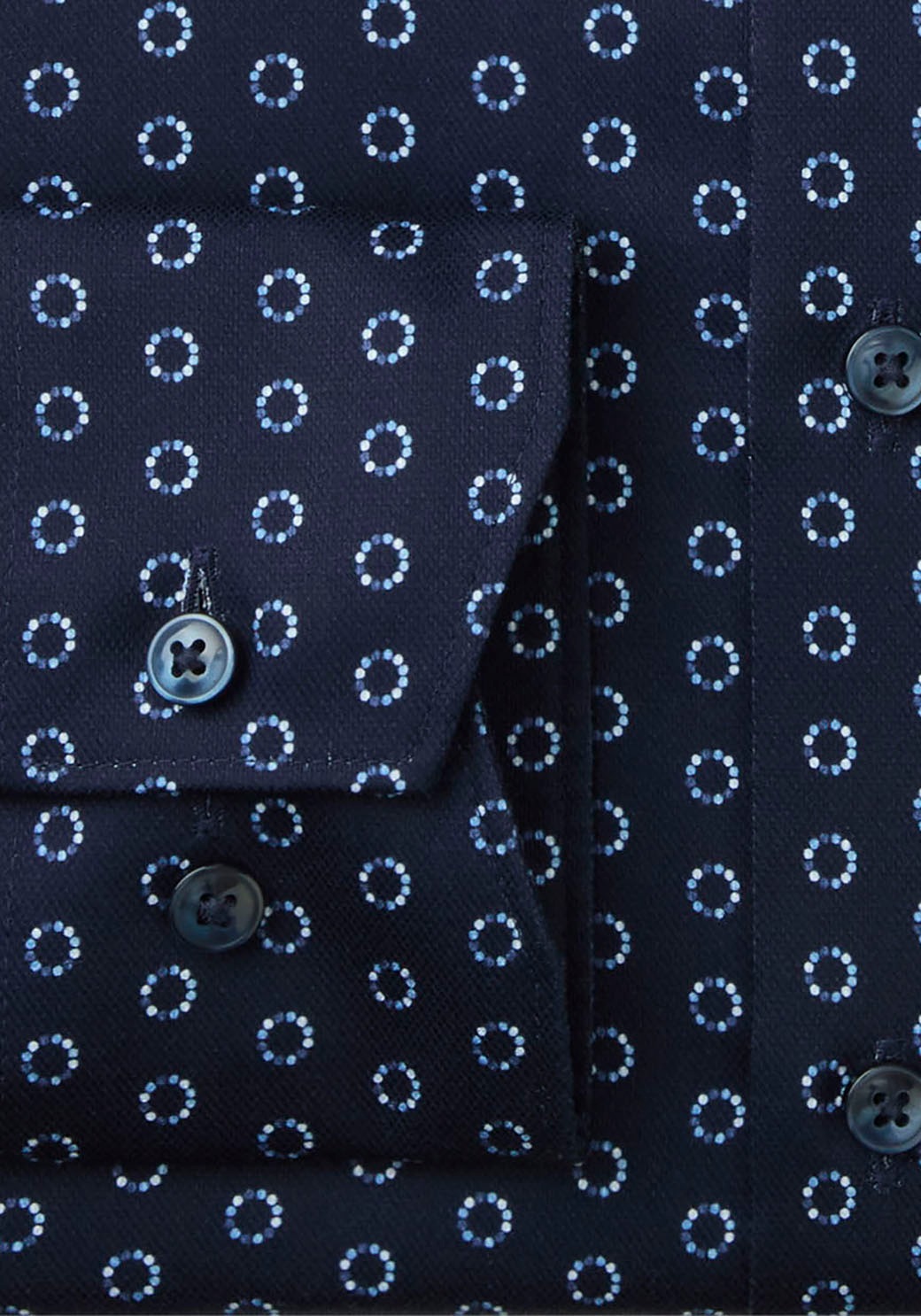 OLYMP Businesshemd »Luxor comfort fit«, dezentes Minimal-Print aus stilisierten Blüten