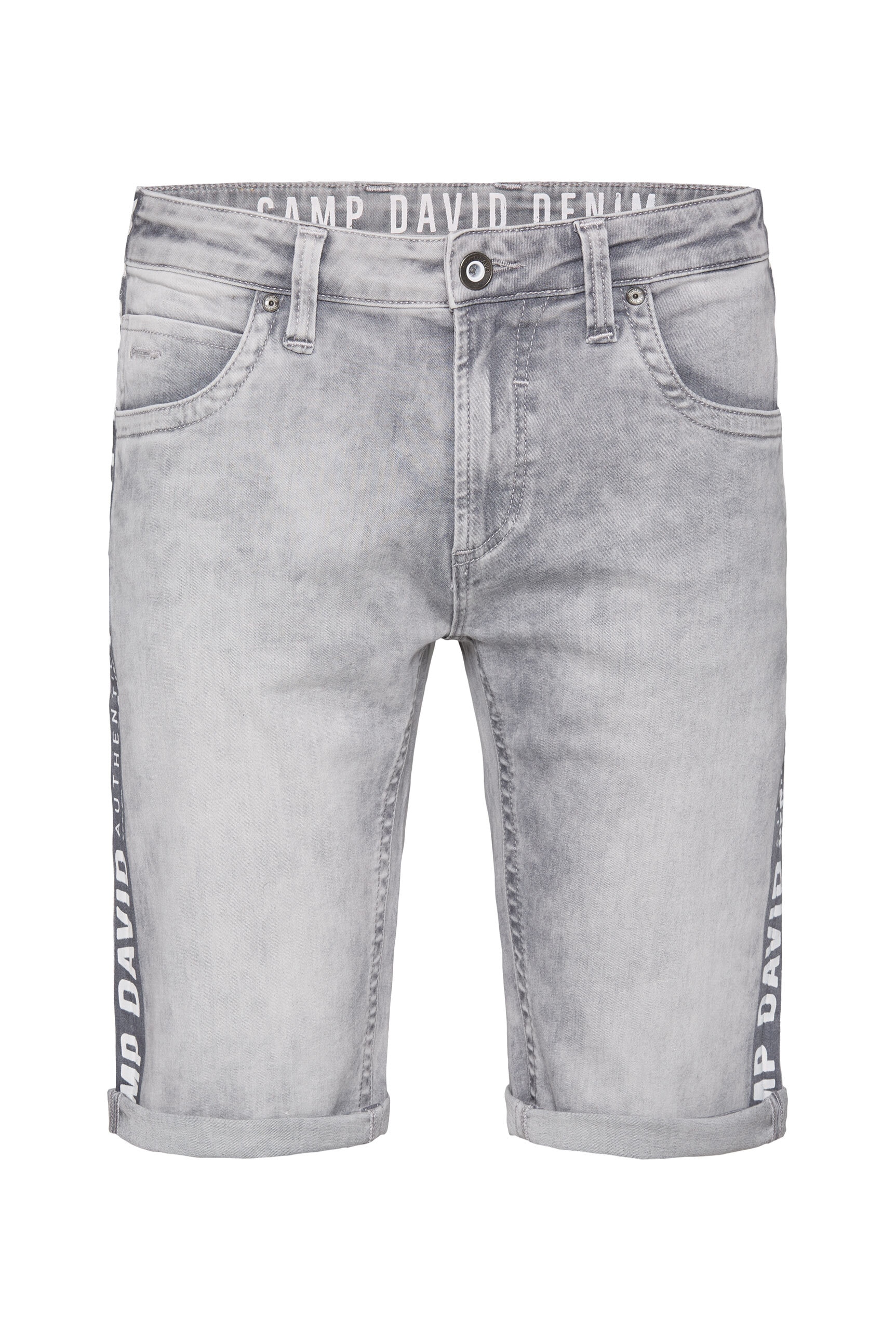 CAMP DAVID Jeansshorts, mit Turn-Up Saum