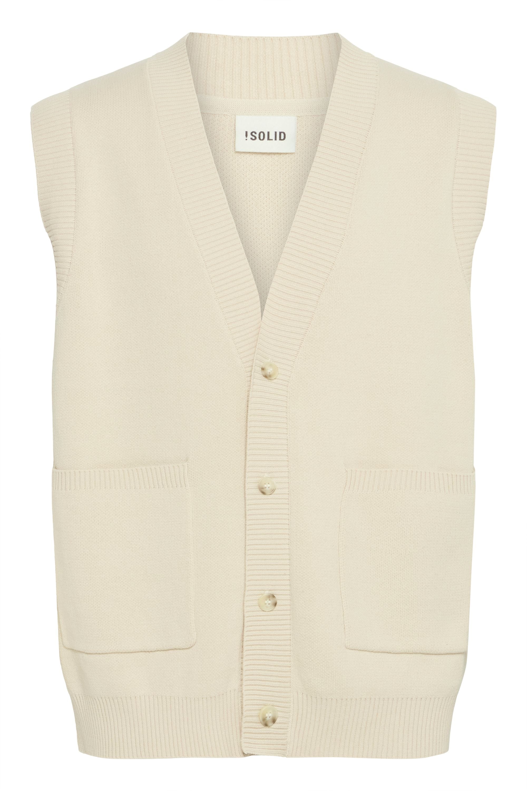 SOLID Herren Strickjacke "Strickjacke SDRYKER"oatmeal, Gr. XXL, Obermaterial: 100% Baumwolle CO., Strickjacken