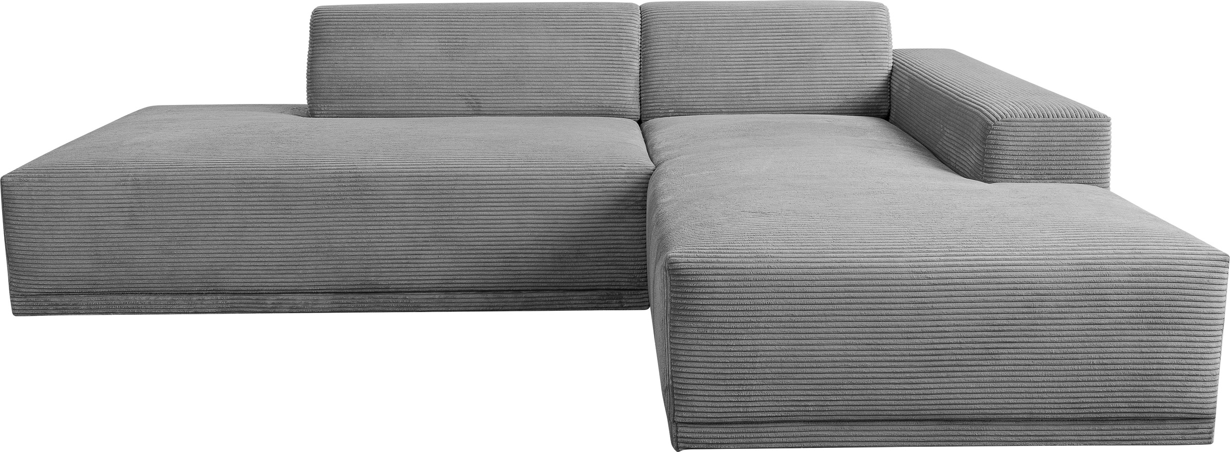 WERK2 Ecksofa "Apollo, hoher Sitzkomfort, aktuelles Design, Breite 264cm, L günstig online kaufen
