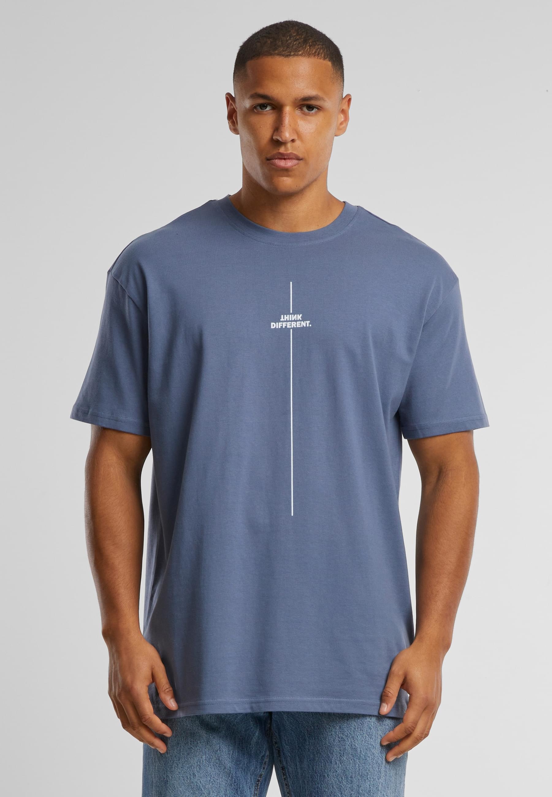 Merchcode T-Shirt »Merchcode Herren Think Different Heavy Oversized Tee«, (1 tlg.)