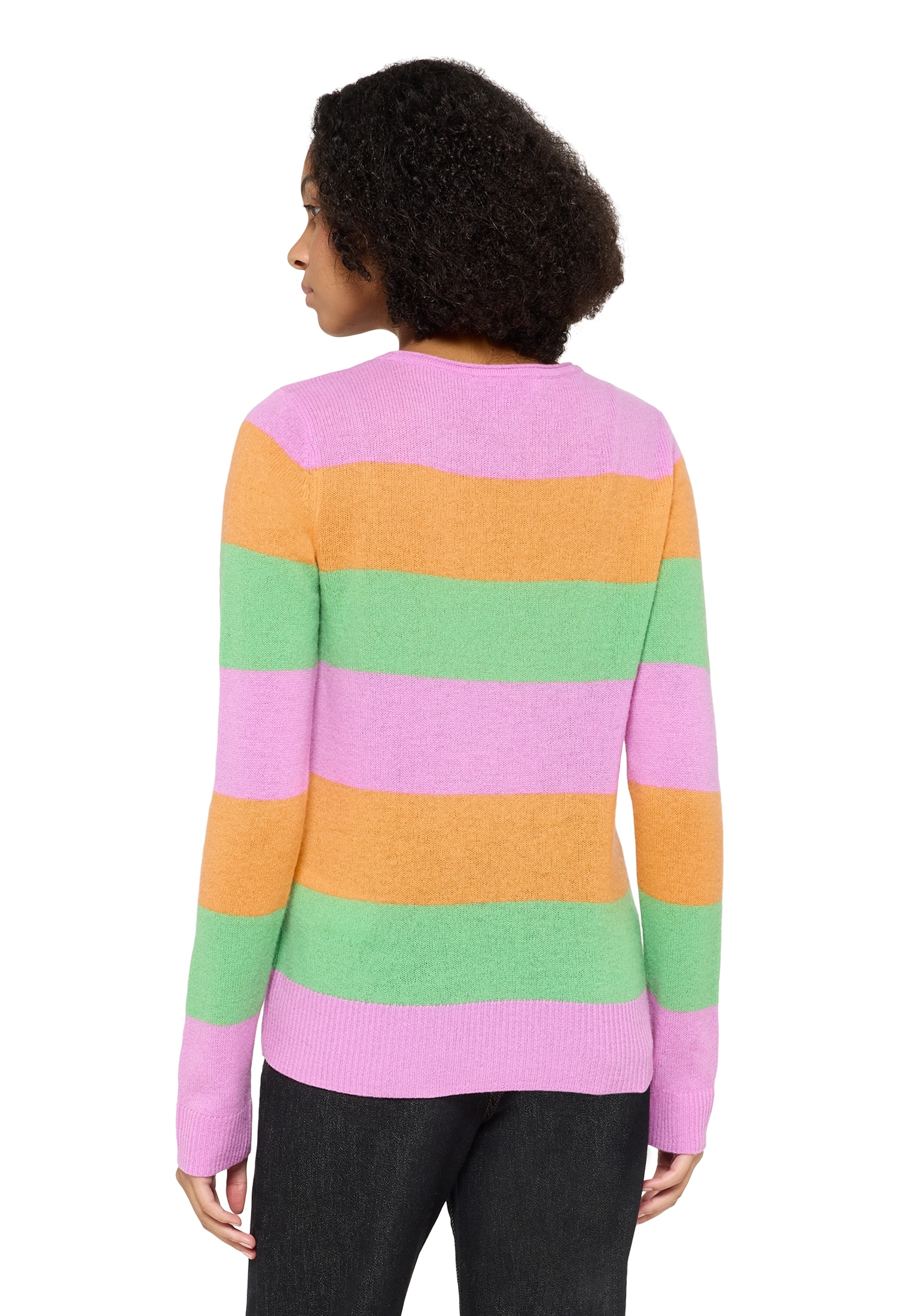 Cartoon Strickpullover »Damen mit Rundhalsausschnitt« 1 tlg.