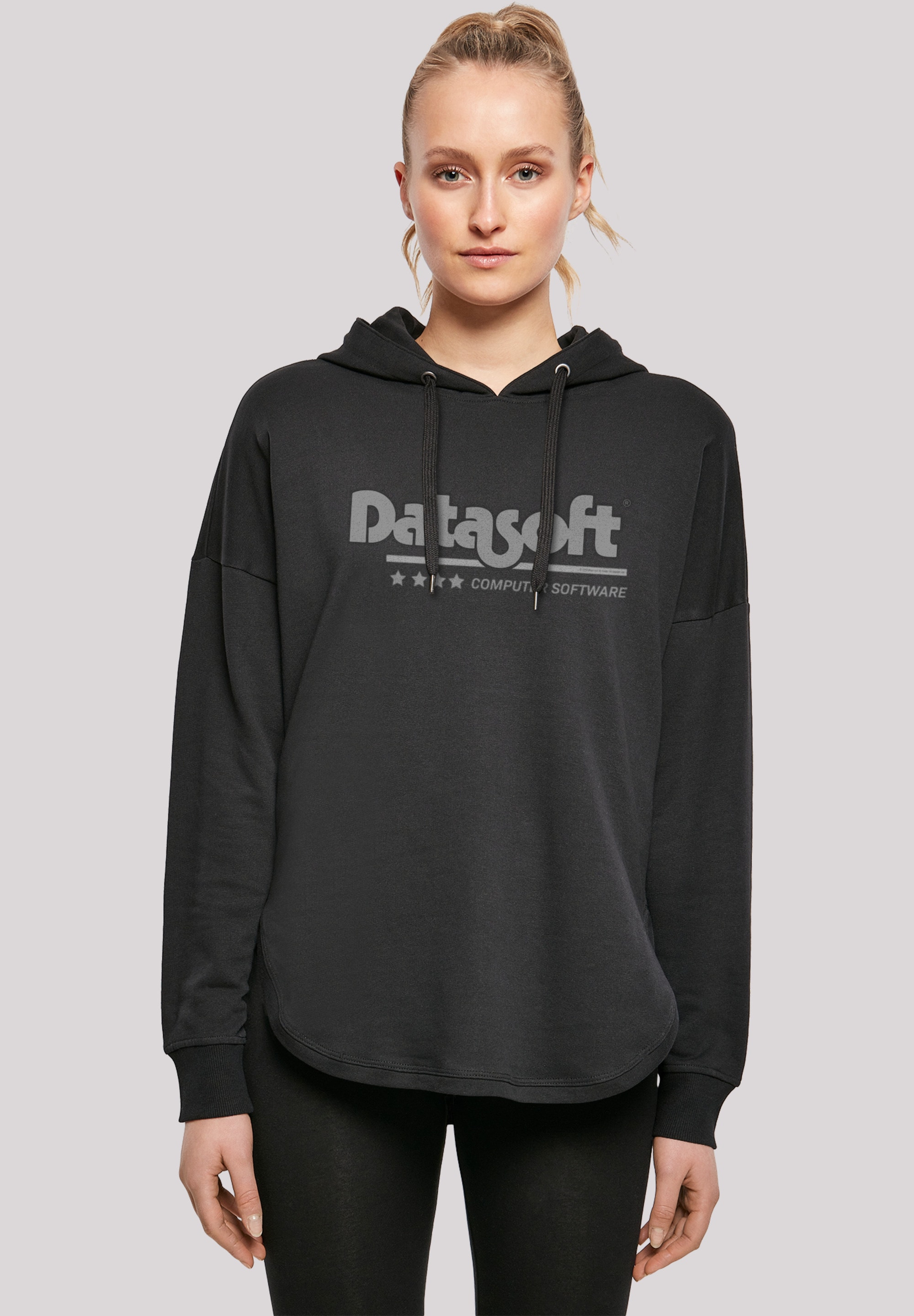 F4NT4STIC Kapuzenpullover "Retro Gaming Datasoft Logo schwarz", Print günstig online kaufen