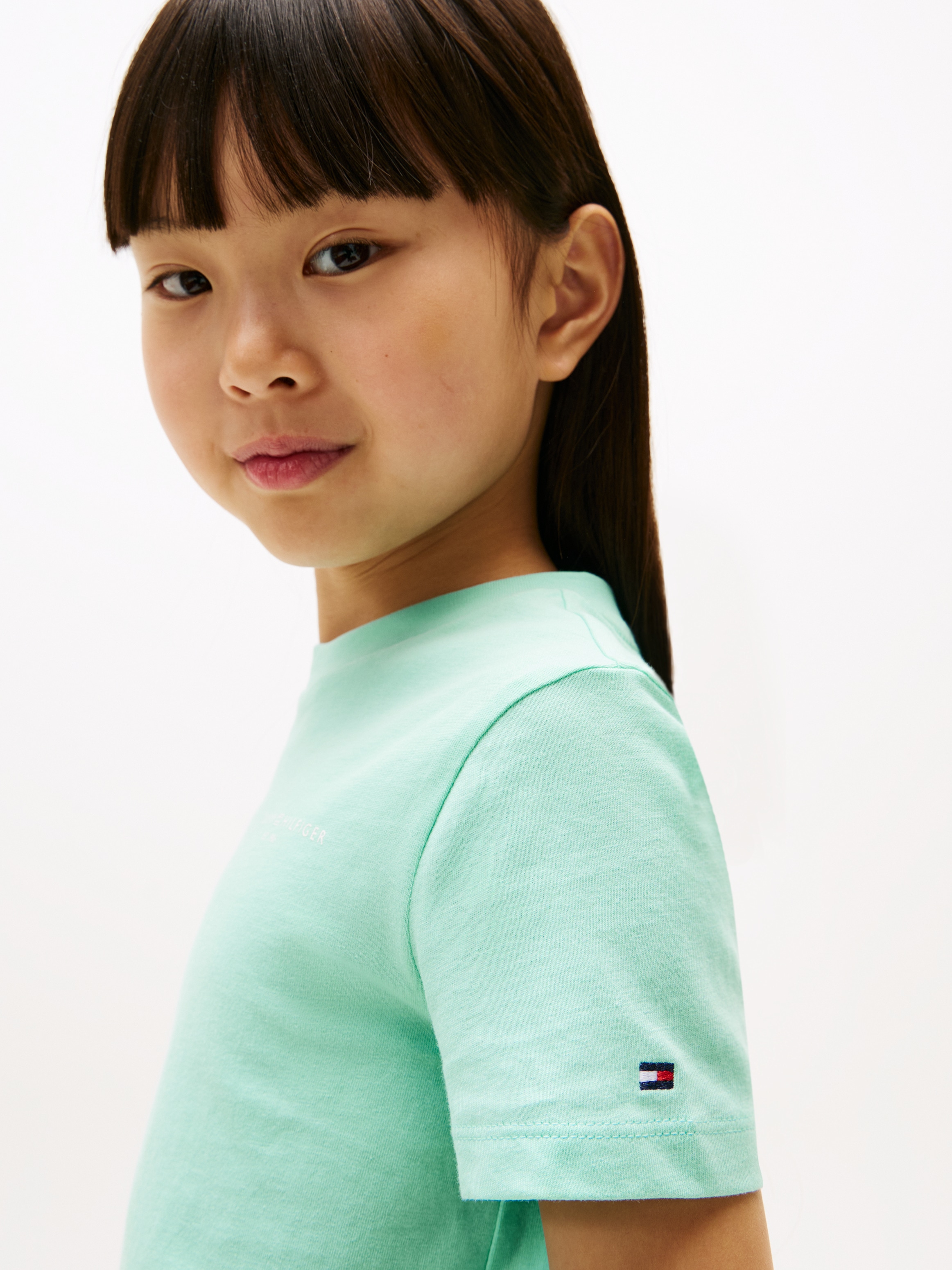 Tommy Hilfiger T-Shirt »MINI CORP T-SHIRT«, in Unifarbe