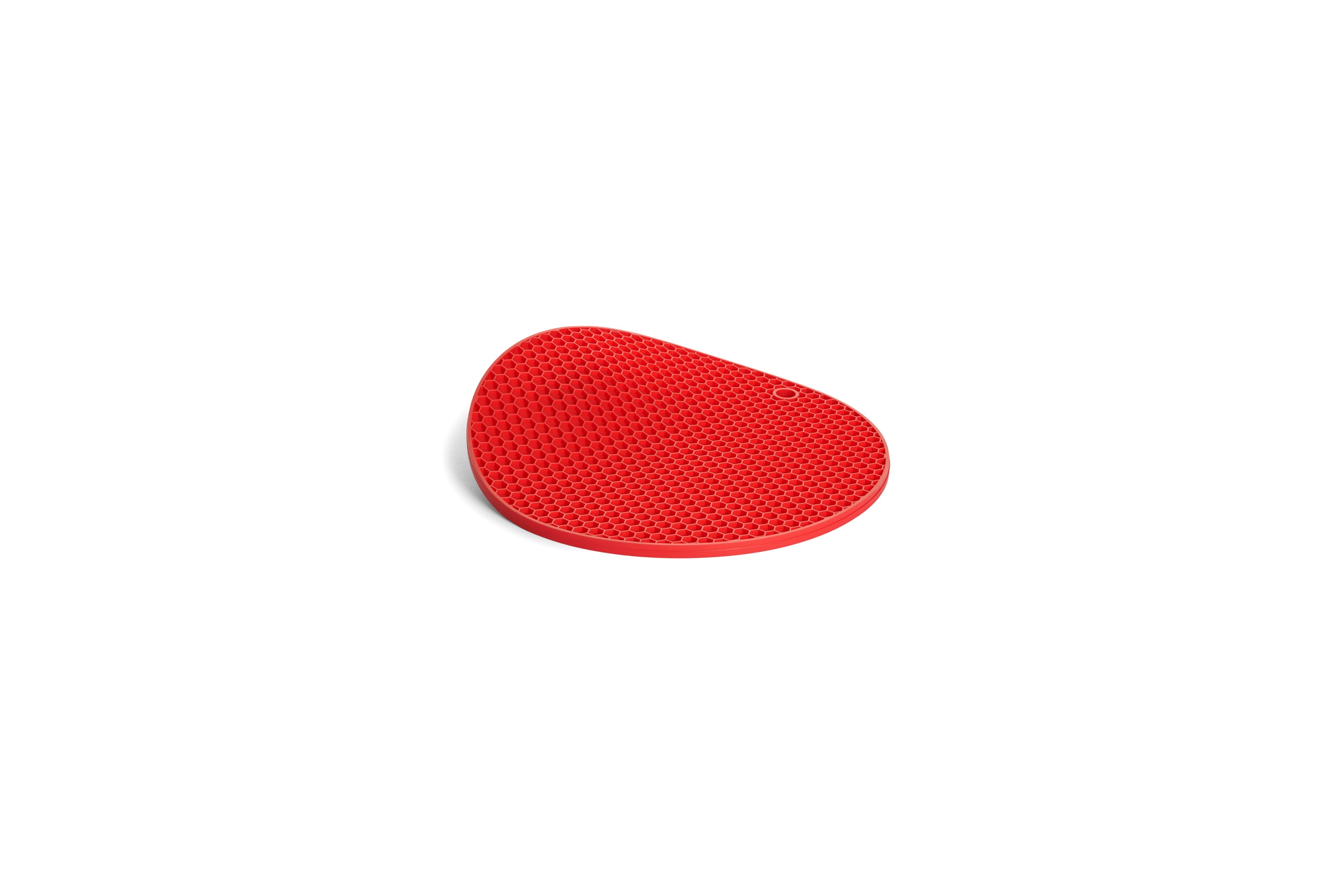 WOLL Pfannenuntersetzer "WOLL Silikonuntersetzer Ø 24 cm" Hitzebeständig, Spülmaschinengeeignet, mit Wabenstruktur