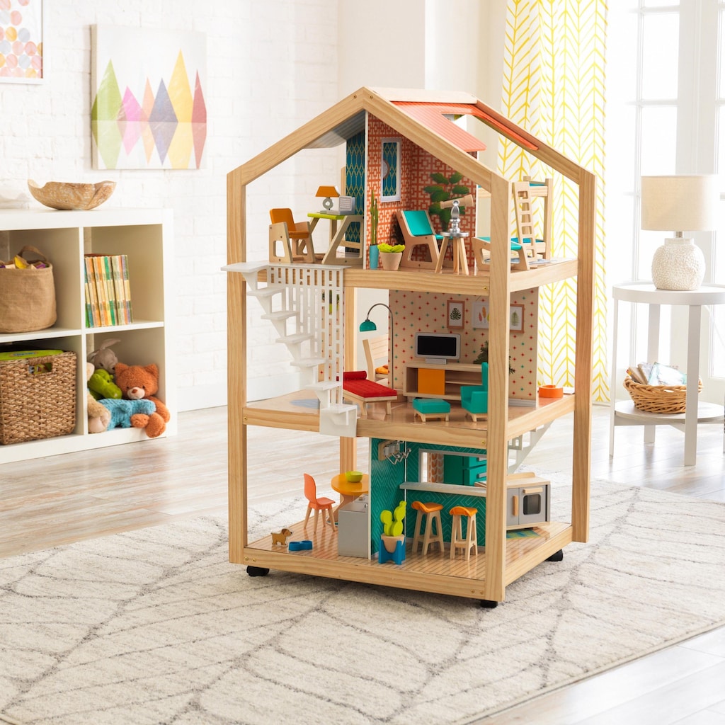 KidKraft® Puppenhaus »Stylish Mansion mit EZ Kraft Assembly™«