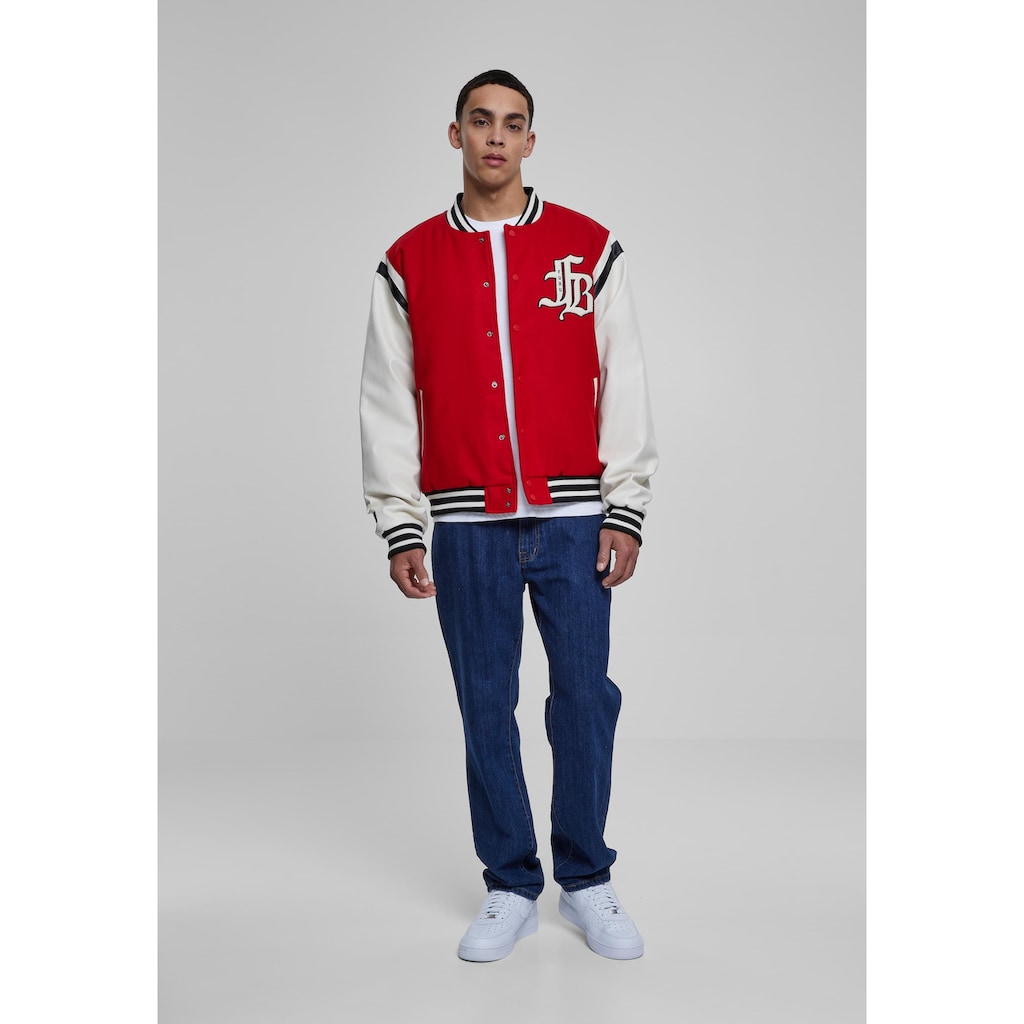 Fubu Anorak »Fubu Herren FM231-021-2 FUBU Old English Varsity Jacket«, (1 St.), ohne Kapuze